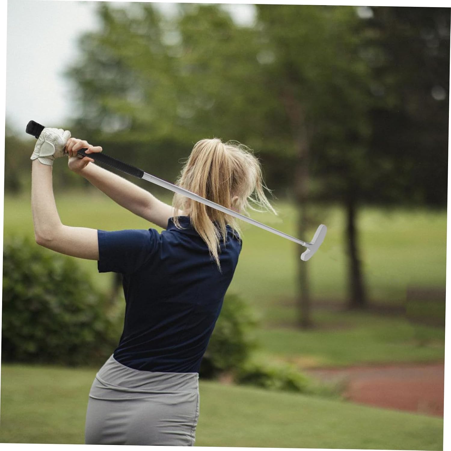 Reusable Golf Practice Balls with Putter Daily Use Training Equipment for Teens High Elasticity and Durable Design for Indoor and Outdoor Practice