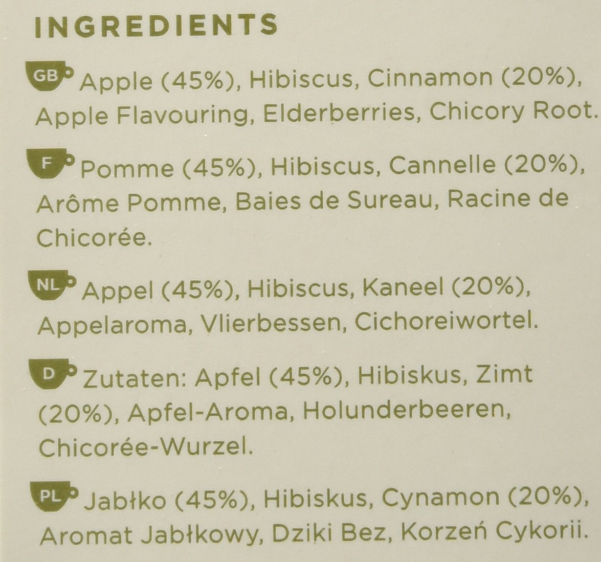 Heath & Heather Tea, Invigorating, Apple & Cinnamon, 20 Count (pack of 12)