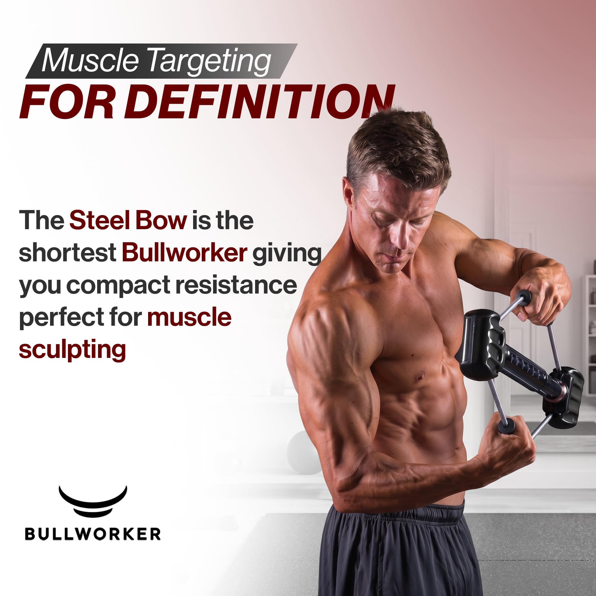 Bullworker Power Pack – Gymnase à Domicile Portable Cross Training pour Une Forme Physique Totale (Bow Classic, Steel Bow, ISO-FLO)