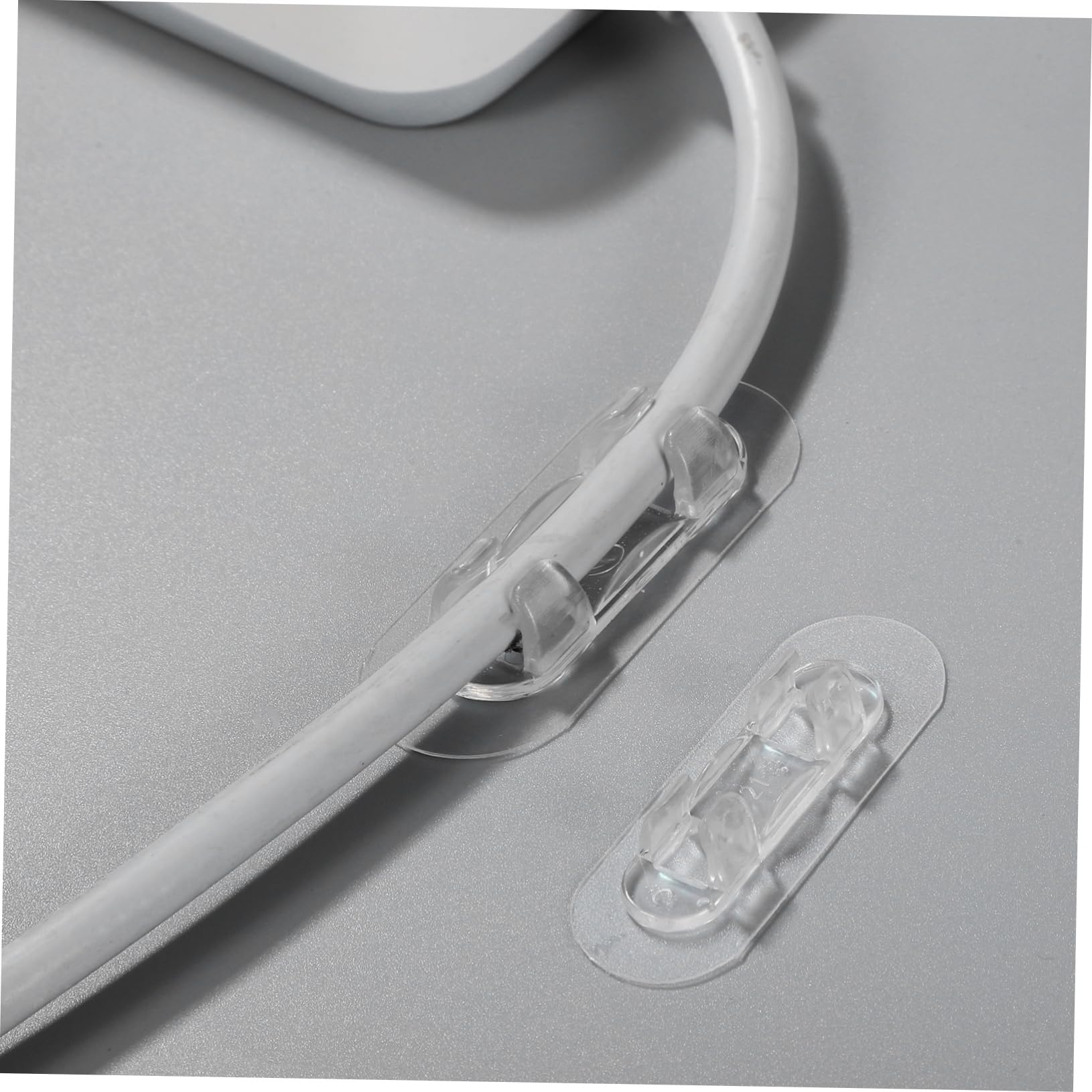 HOMSFOU 150stücke Kabelhalter Selbstklebend Transparente Wandkabelclips Für Effektives Kabelmanagement Im Büro Und Zuhause Verschiedene Für Optimale Organisation