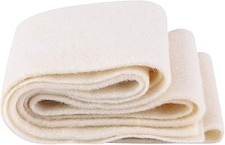 Tomotato Piano Muffler, Piano Pedal Mute Rail Felt Strip Soft Wool Piano Muffler for Sound Weakening Musical Instruments Accessory Beige