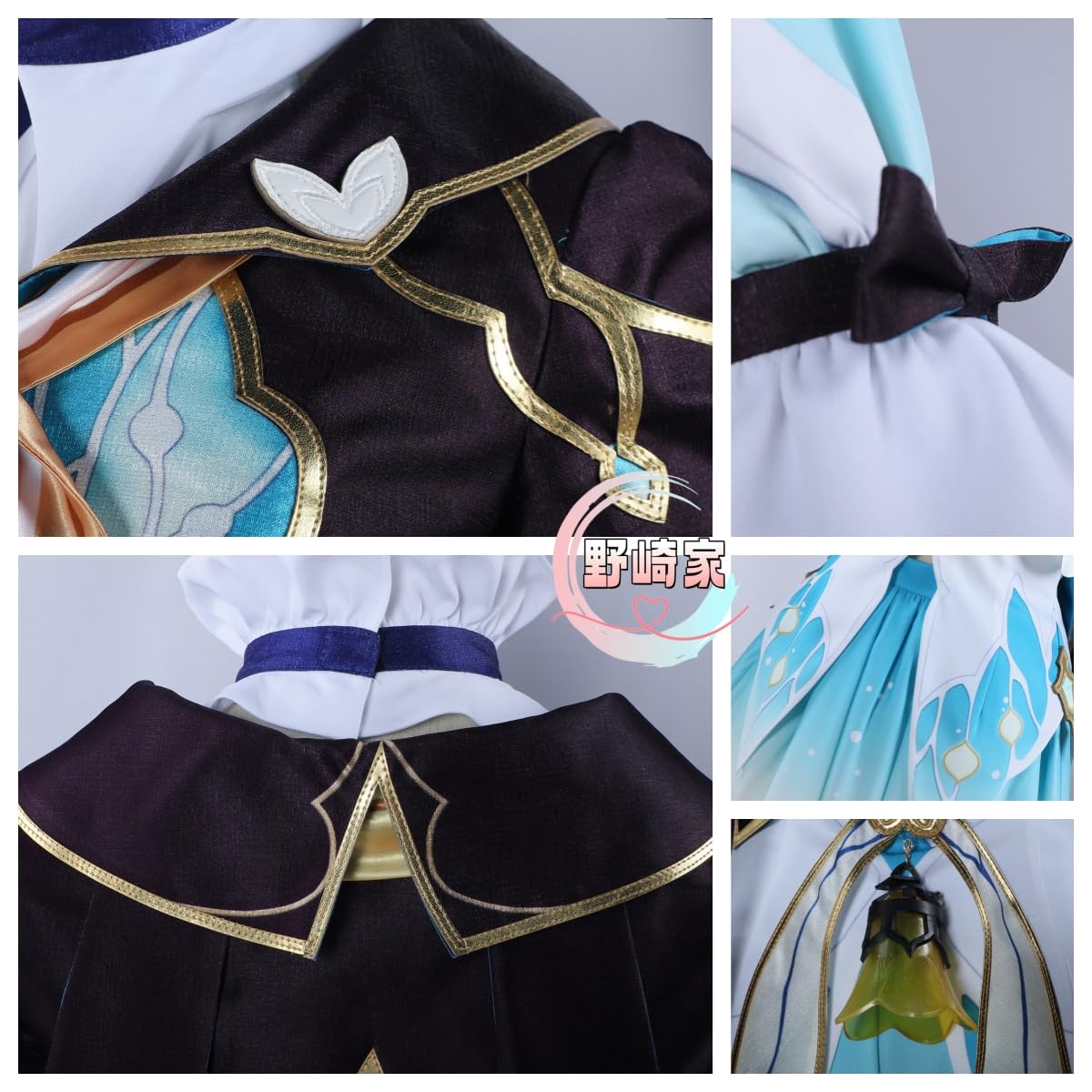 Amazon.co.jp: AZCQD 崩壊：スターレイル 流萤 サム コスプレ衣装