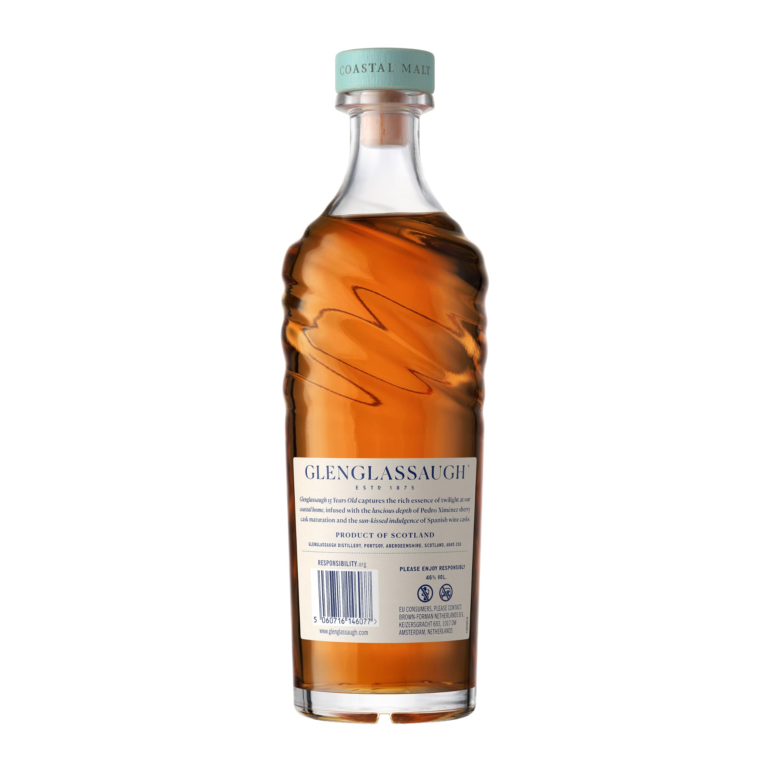 Glenglassaugh 15 Jahre - Geschenkempfehlung mit Verpackung - 0.7L/ 46% Vol.