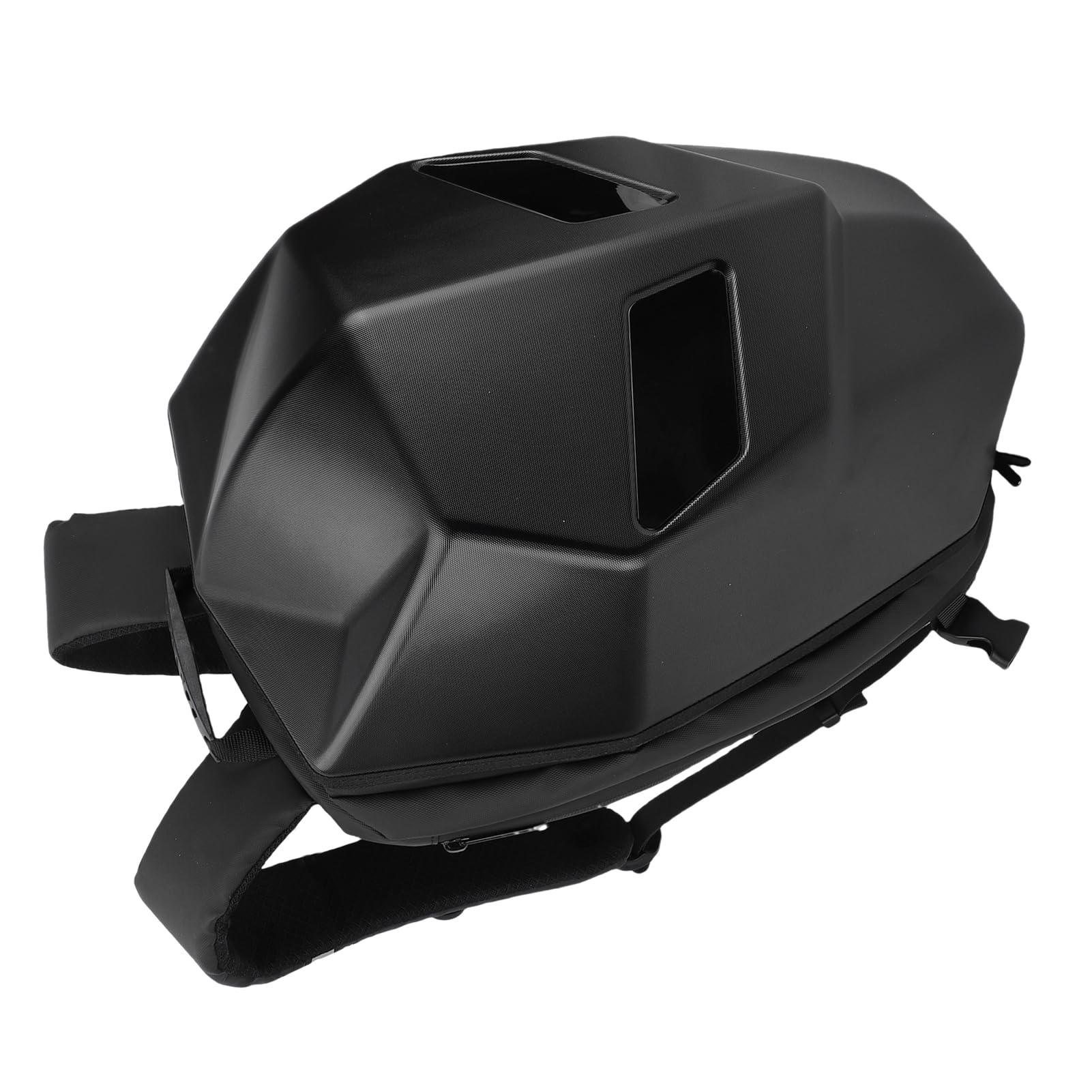 Plecak LED, Plecak Motocyklowy z kontrolą Aplikacji, Automatyczna Regulacja, Programowalny Motocyklowy Fajny Twardy Torba do Jazdy Rowerze do Przechowywania Podróżnego