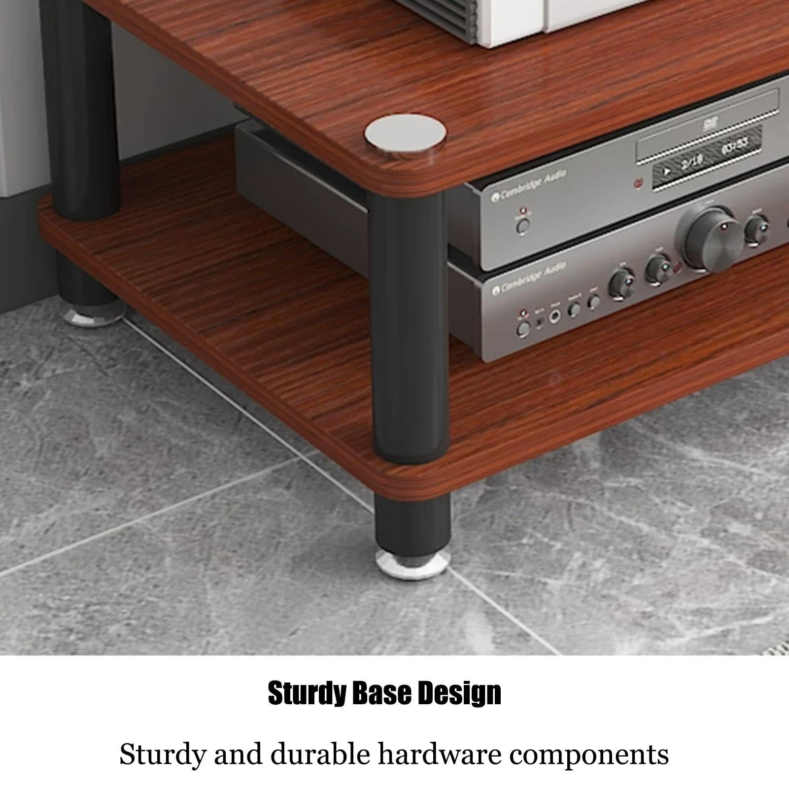 Gabinete de Audio HiFi, Armario Abierto para Componentes de Audio