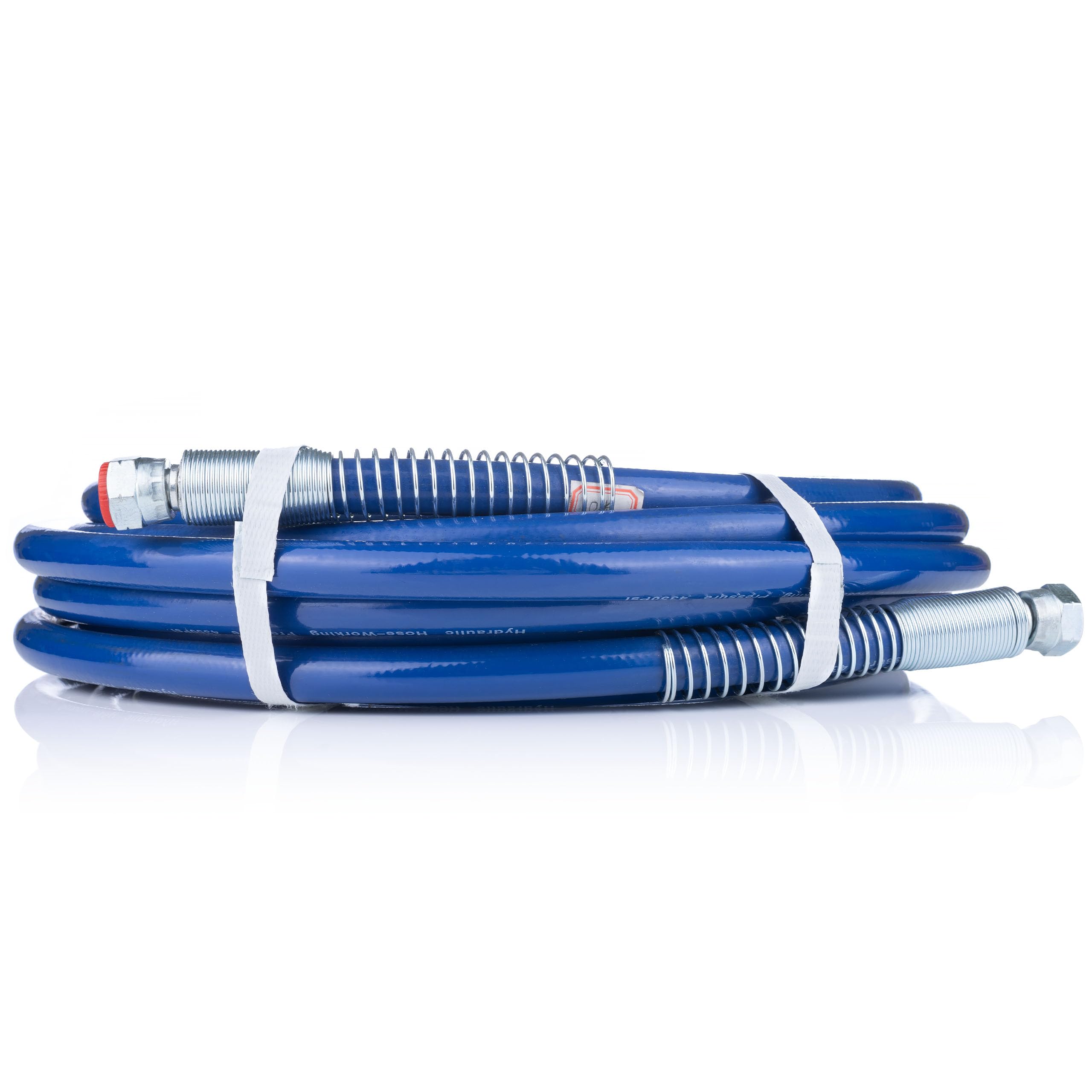 Rosfix Tubo per Airless 3/8" 15m – 227 Bar, Attacchi Girevoli, Rivestimento in Uretano | Compatibile con Graco, Wagner, Titan | Accessorio per Verniciatura Professionale