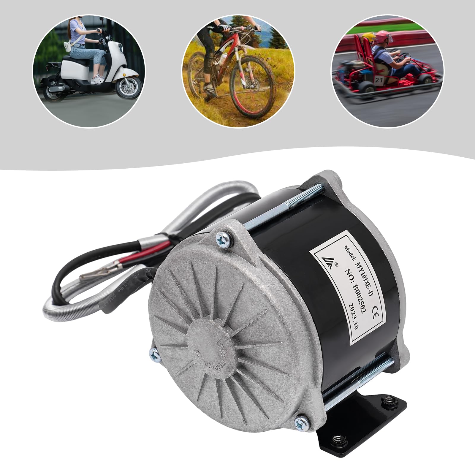 Silnik elektryczny DC 500 W, elektryczny skuter 1700 obr./min, silnik magnetyczny do motorowerów, skuterów, pojazdów elektrycznych (36 V)