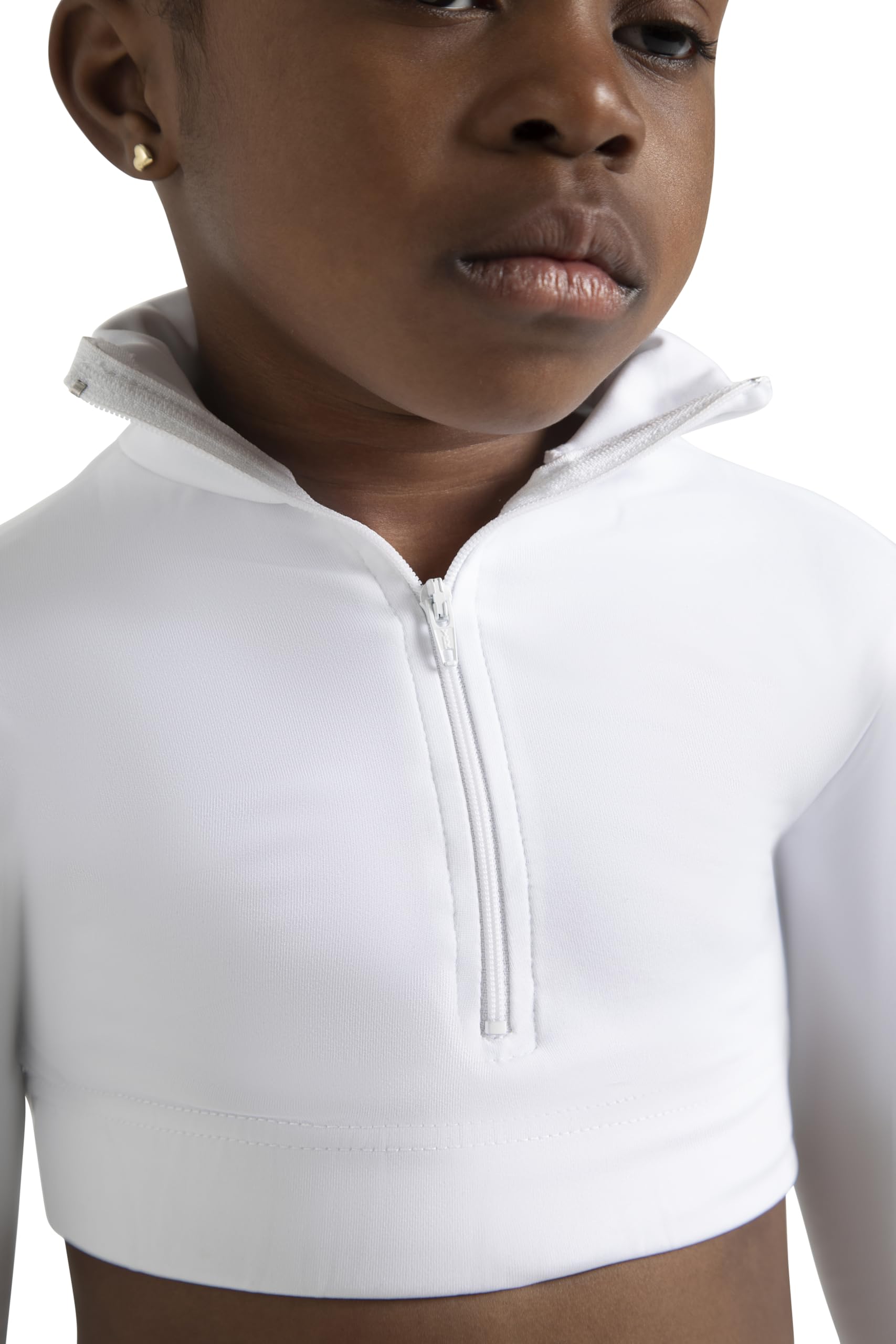 Girls' Turtleneck Long Sleeve Top