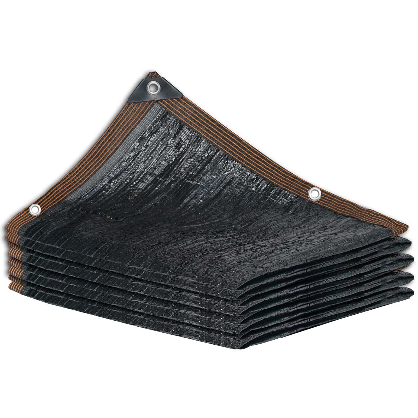 Telone in rete resistente ai raggi UV, 90% tessuto con occhielli e bordi nastrati, ideale per serre, giardini, parcheggi e cortili