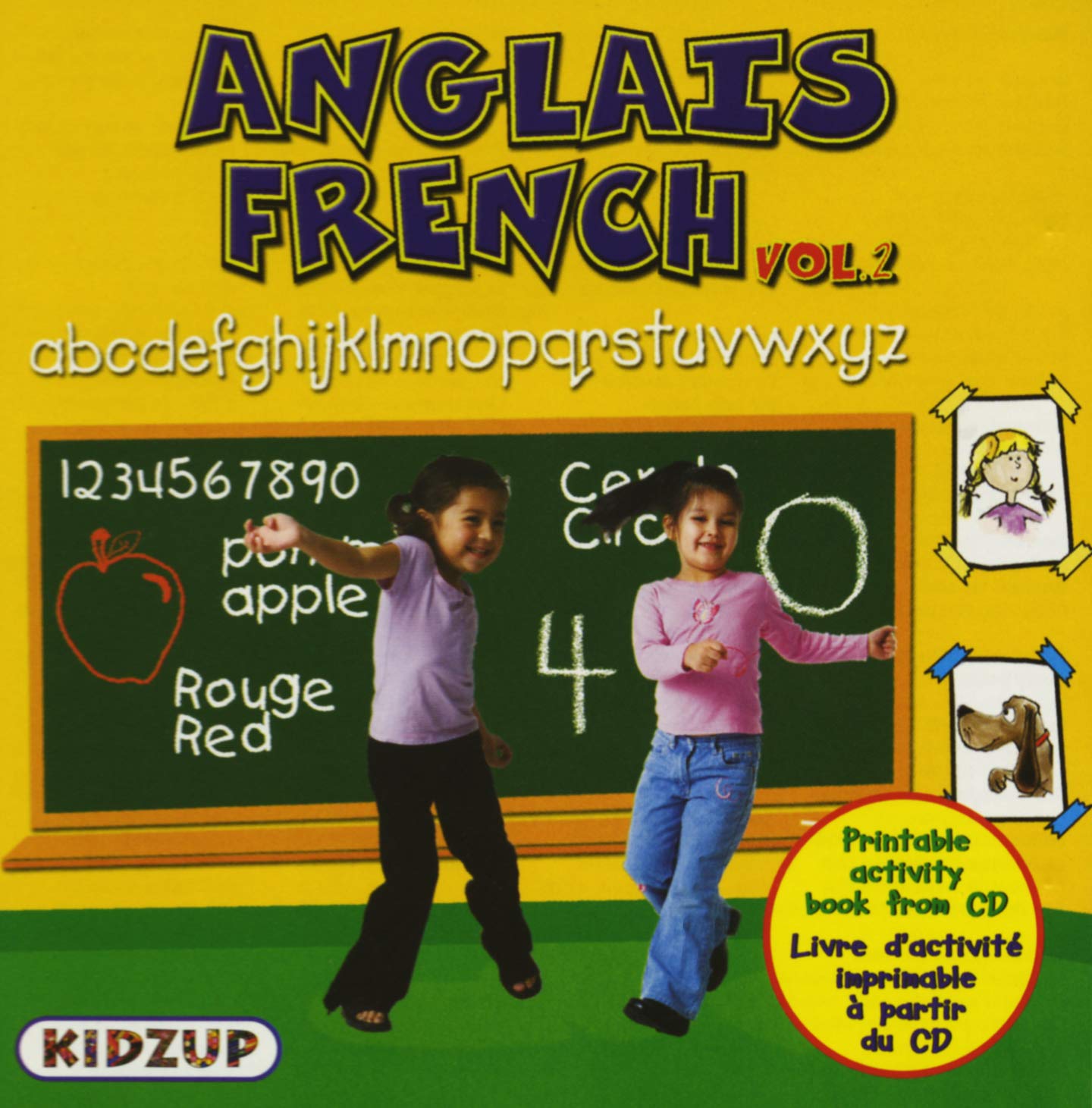J'apprends L'anglais / I'm Lea [Audio CD] Kidzup