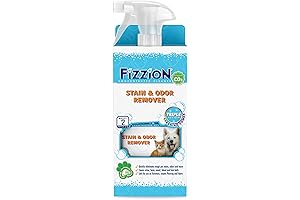 Fizzion Pet Stain and Odor Remover for Powerful Elimination of Bad Smells...
