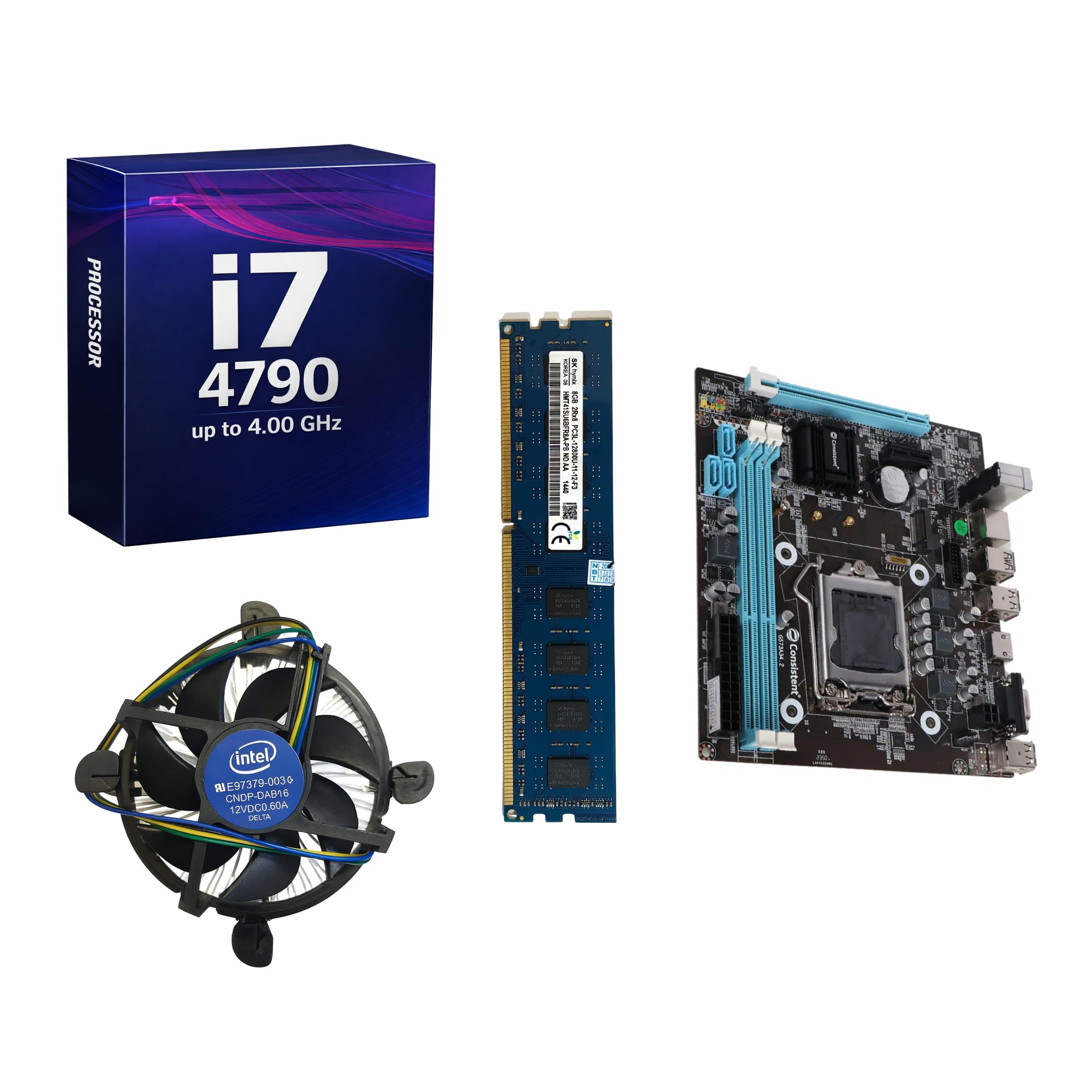 Amazon.in: Buy Global Touch Core i7-4790 Upto 4.00 GHz Combo Kit