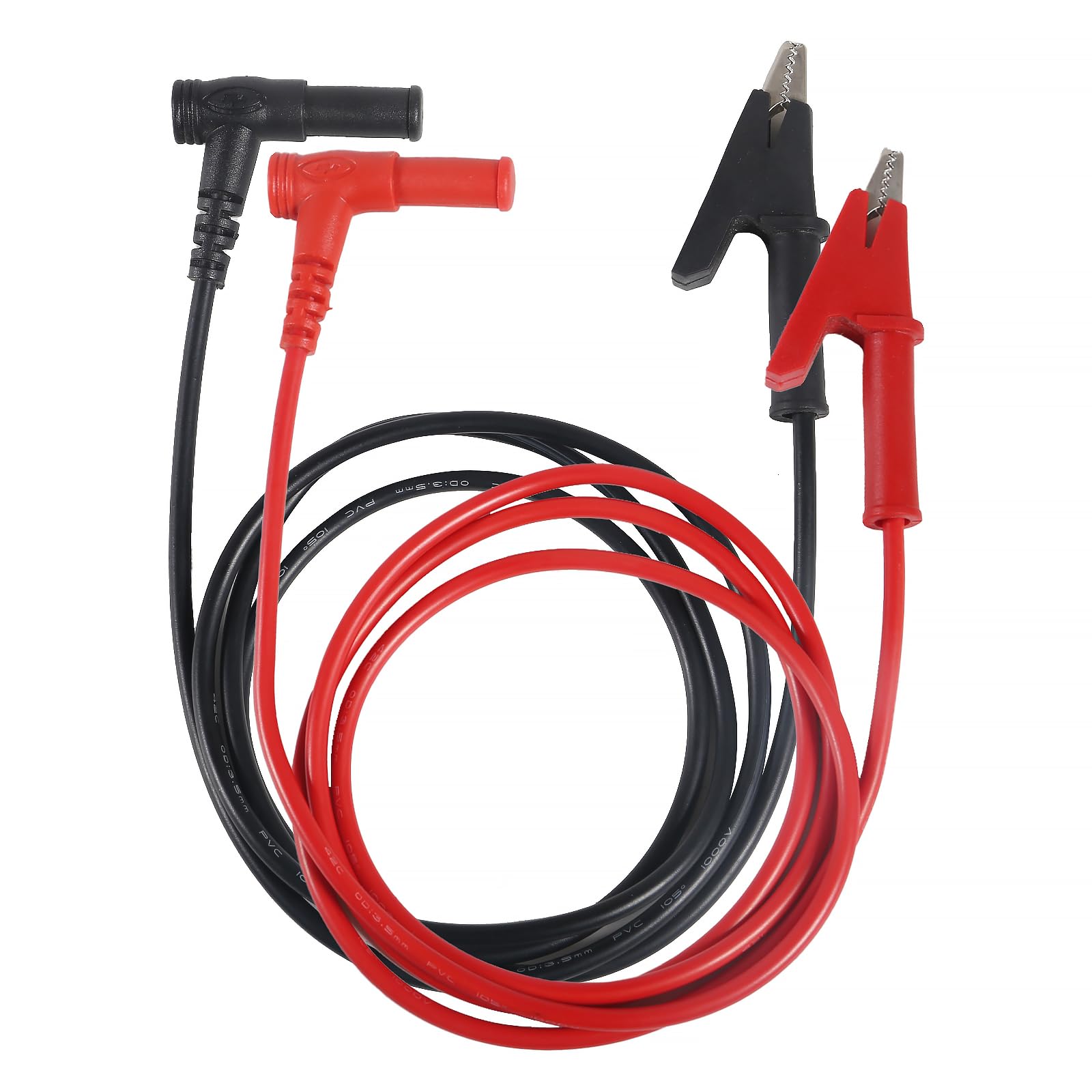 Multimeter Test Leads - Banana Plug & Alligator Clips -1