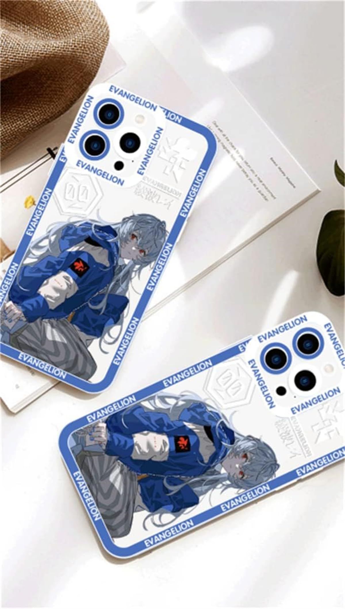 Amazon.co.jp: QHL 新世紀エヴァンゲリオン 透明 スマホケース 綾波