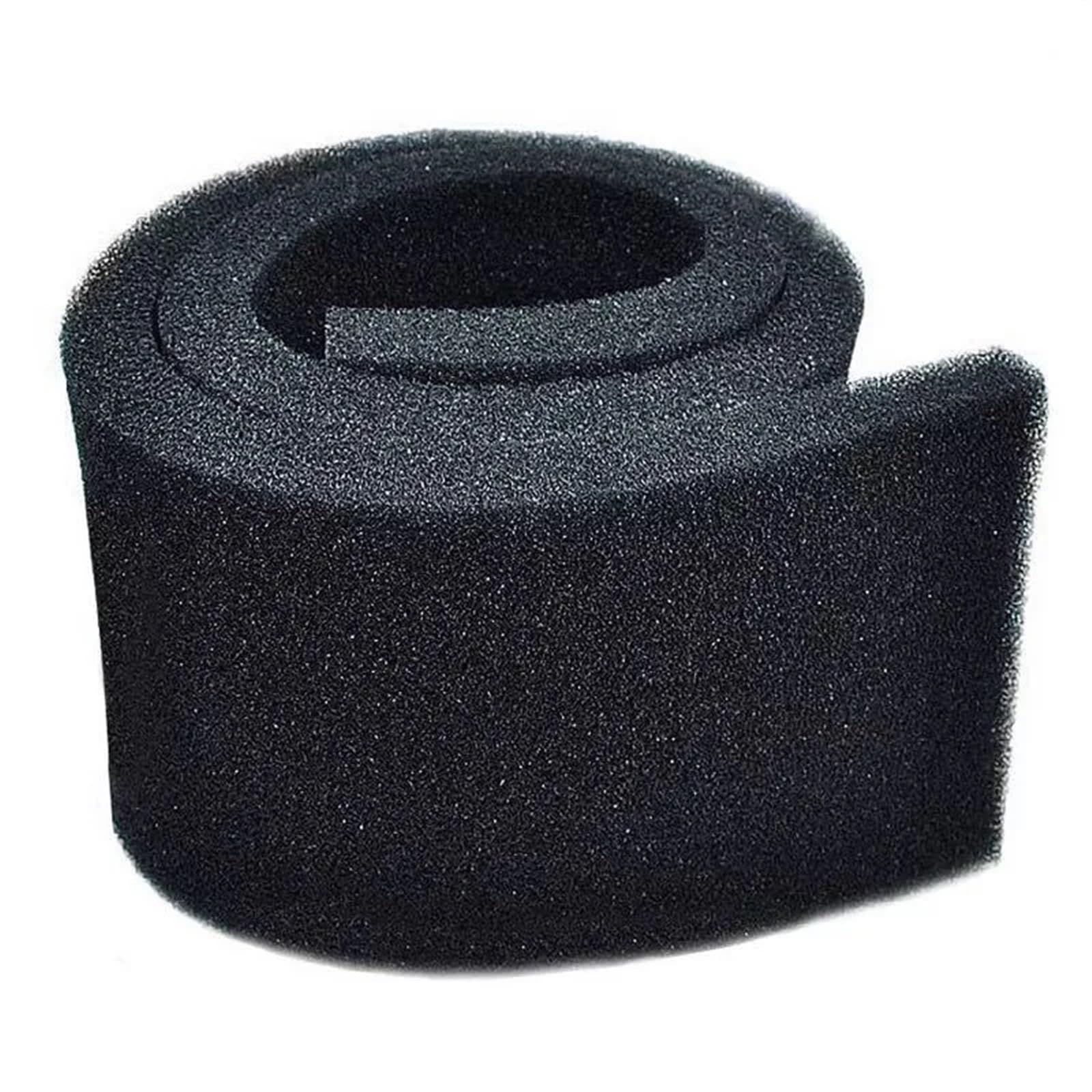 Wunilatev Pond Filter Media, Aquarium Filter Floss Sponge, Black, Thickened Cotton, Multiple Sizes(50 Ppi,50x20x2cm)