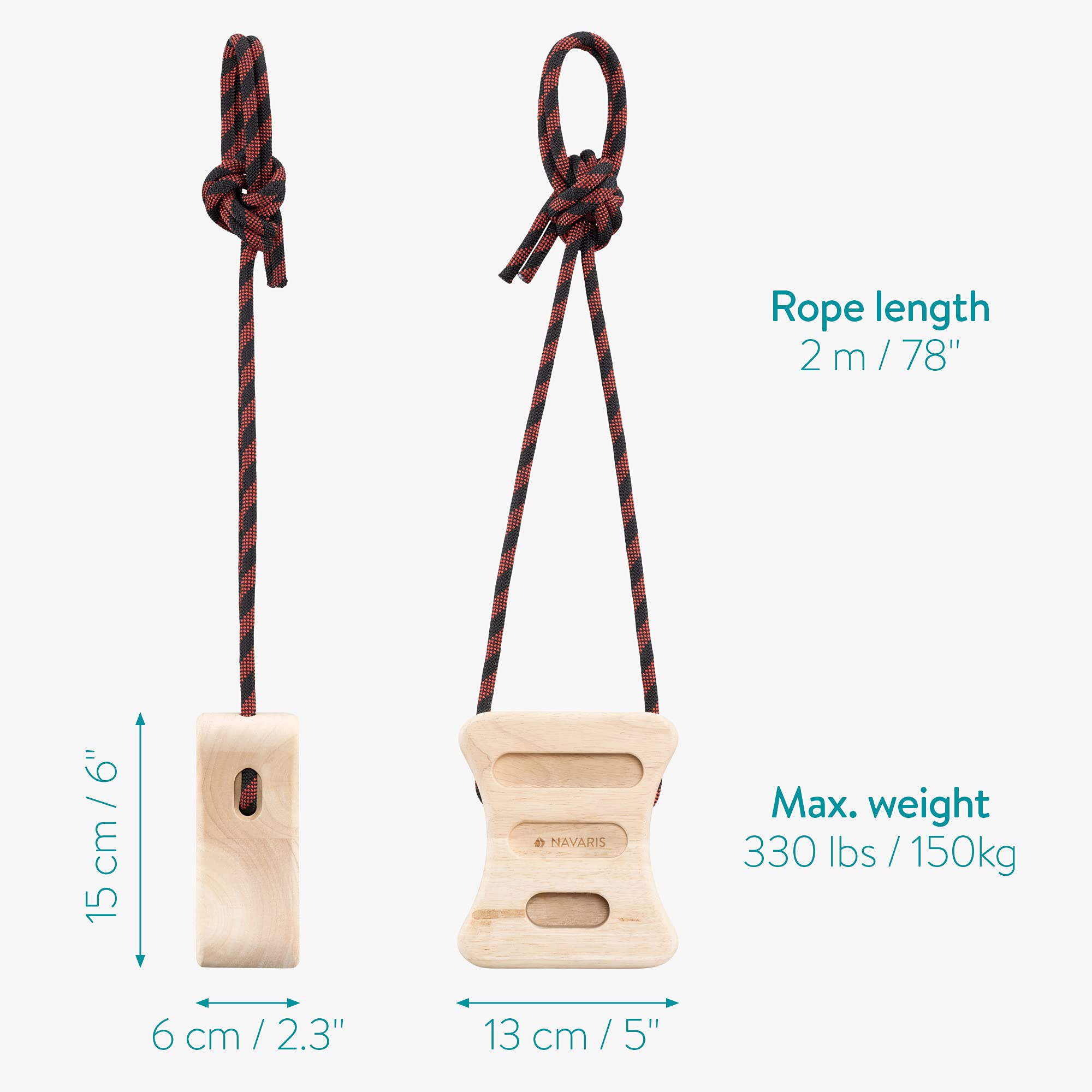 Sfere Per Allenamento Arrampicata In Legno Di Faggio - 2 Pezzi