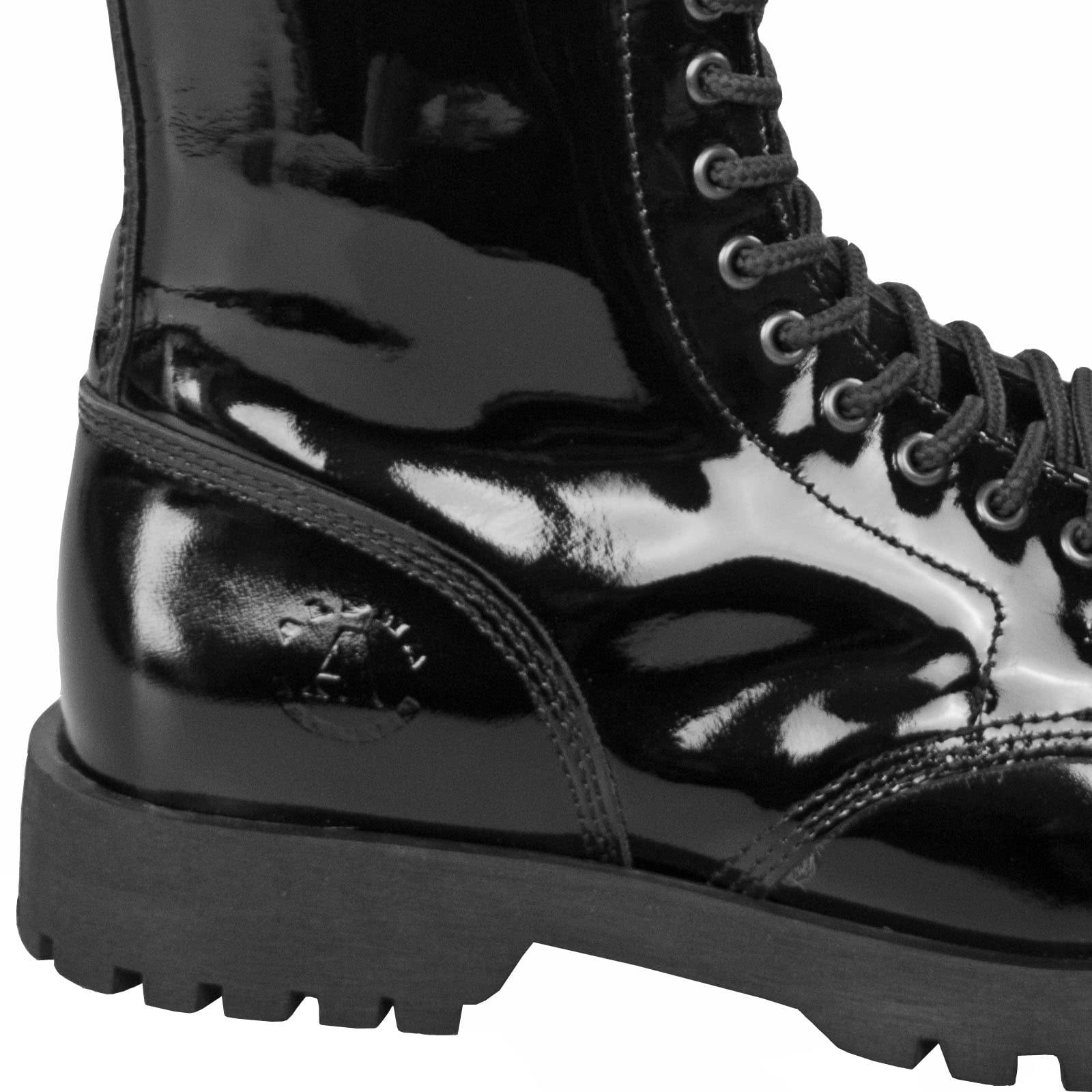 Alpha Rangers 30-loch Boot Ranger Festival Army Gothic Leder Springerstiefel NEU