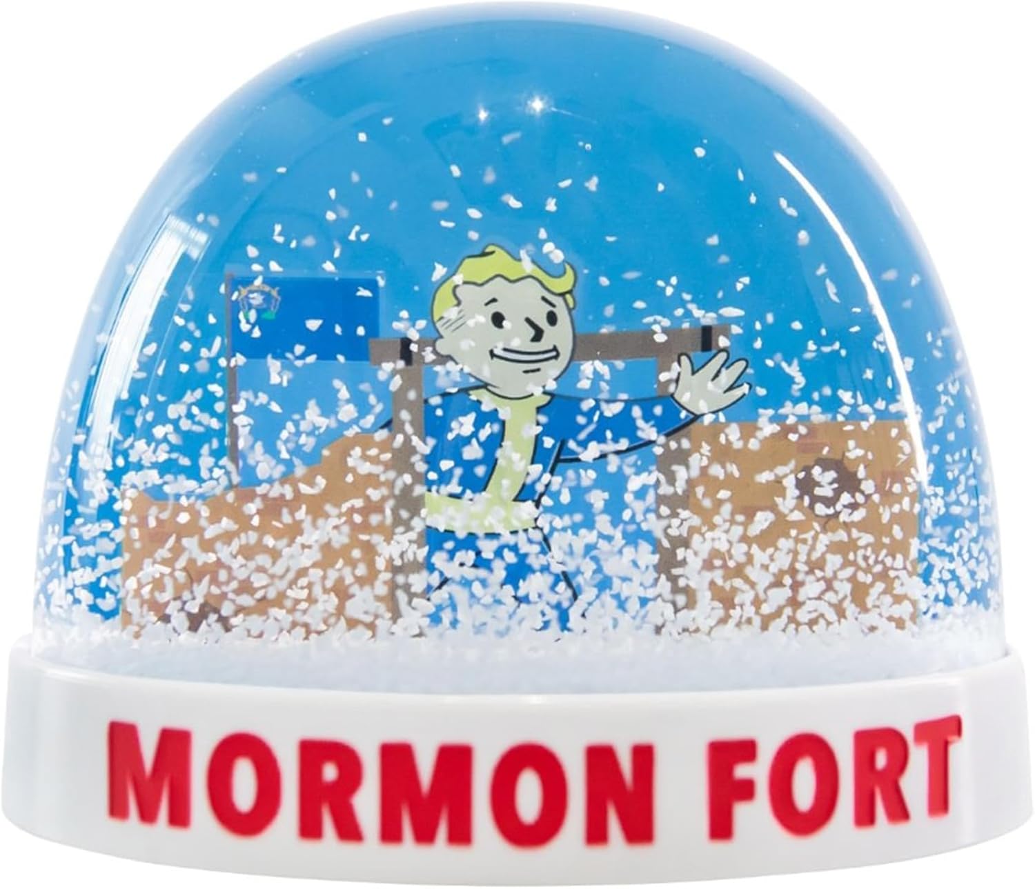 2.87 Inch Snow Globe: Mormon Fort, Fallout New Vegas