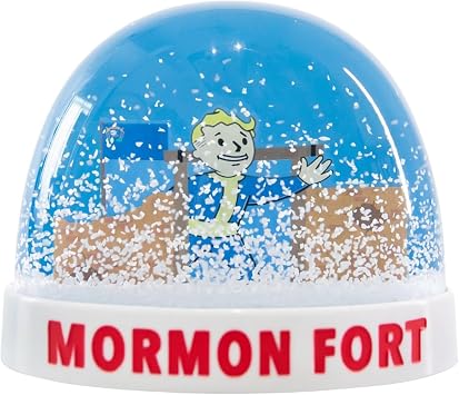 2.87 Inch Snow Globe Mormon Fort, Fallout New Vegas
