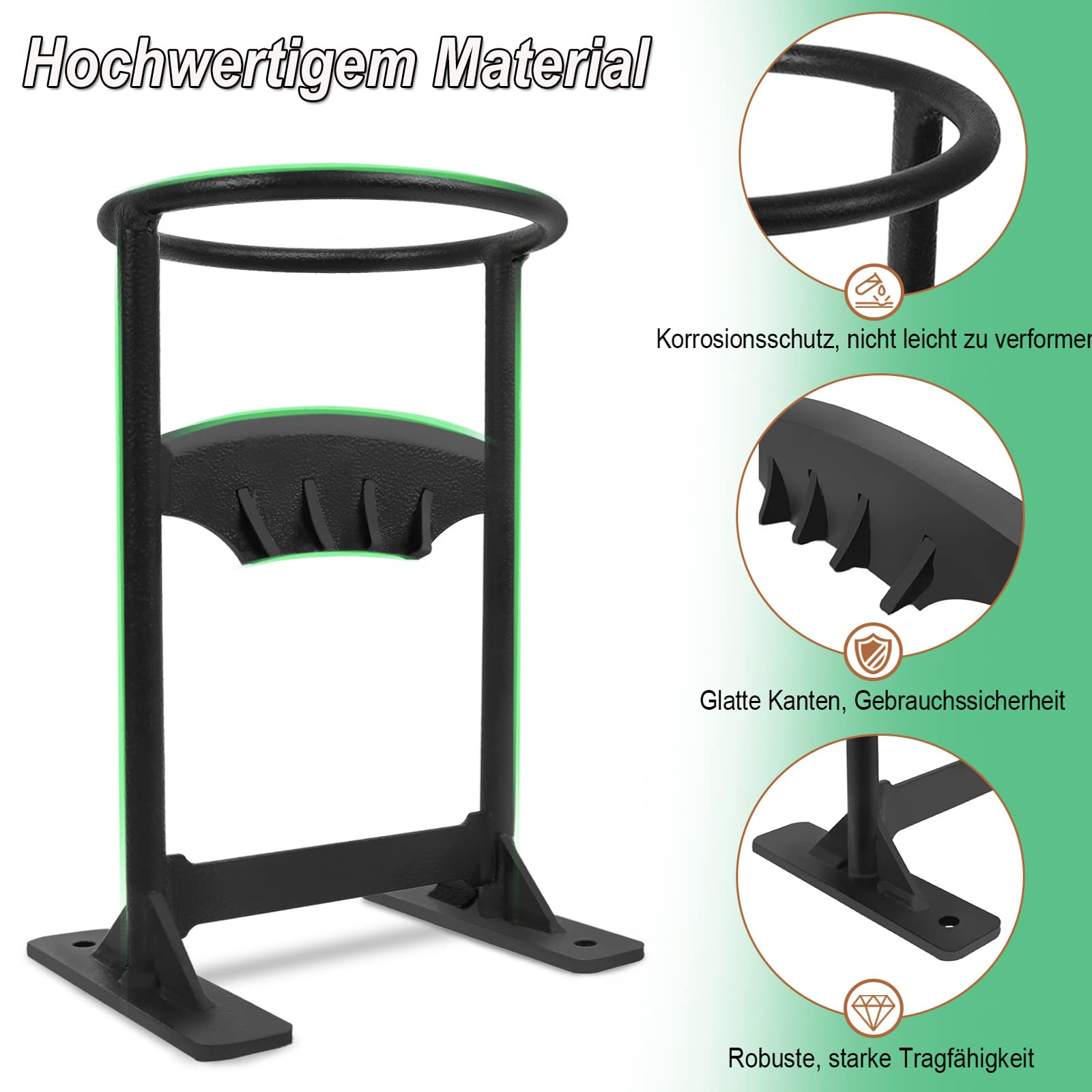 YRHome Manueller Holzspalter Brennholzspalter Manuelles Spaltwerkzeug Tragbarer Brennholzspalter arbeitssparend Protokollspalter für Heim- und Outdoor-Camping Feuerstellen Typ A