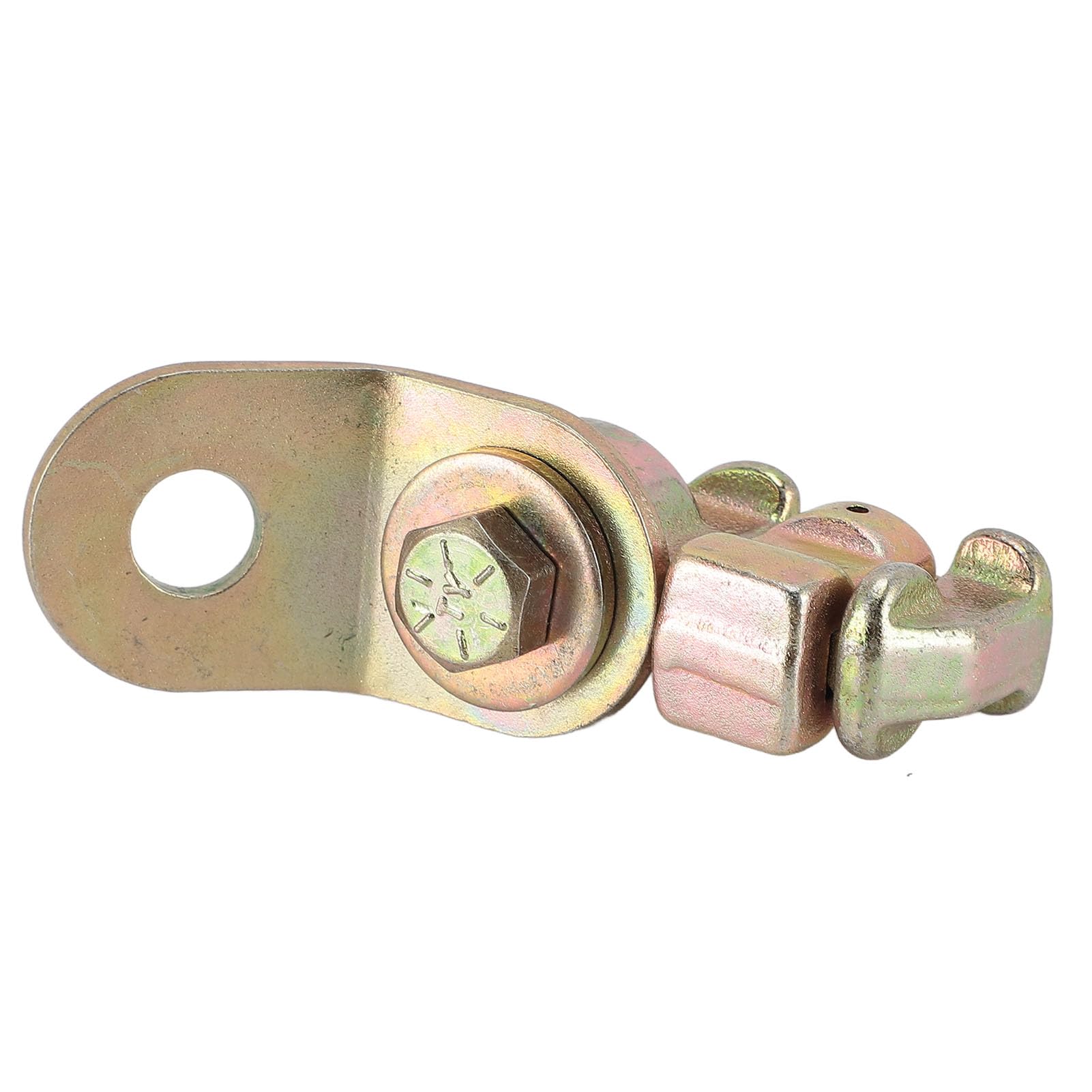 Generic Ajuste en L para Riel, Ajuste de Doble Perno, Control de Carga de Alta Resistencia para Camioneta, Remolque, Camioneta, RV, ATV para Punto de Anclaje Seguro, Acero Al Carbono