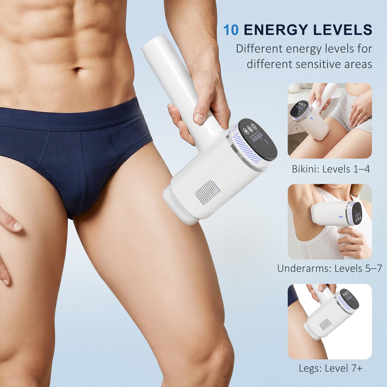 NALONE Depilator z funkcją pulsacji