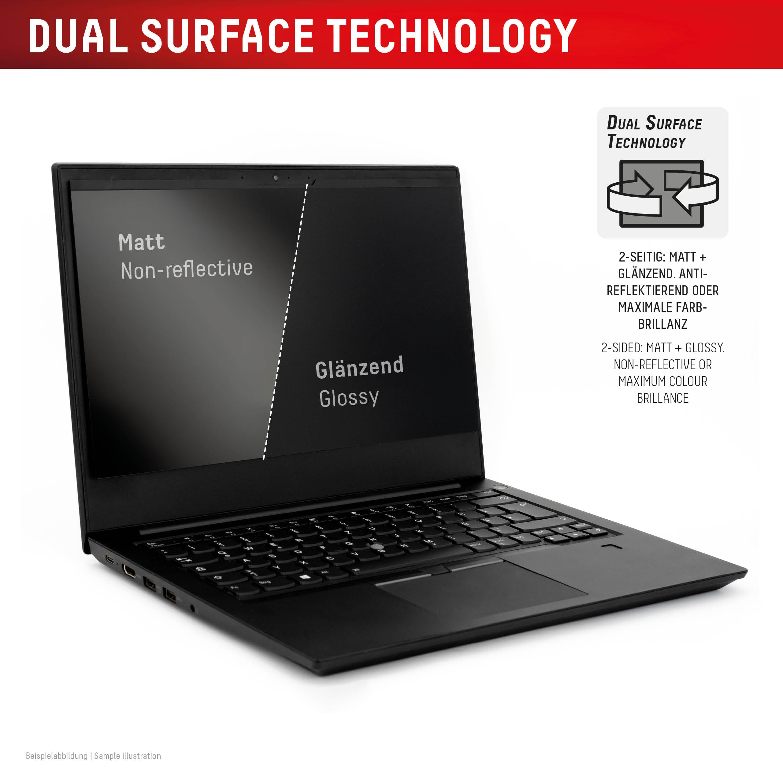 Displex Privacy Safe - Filtro de privacidad magnético de 2 vías para MacBook Neo de 13 pulgadas, fijación magnética, extraíble, antirreflejos y protector de pantalla brillante