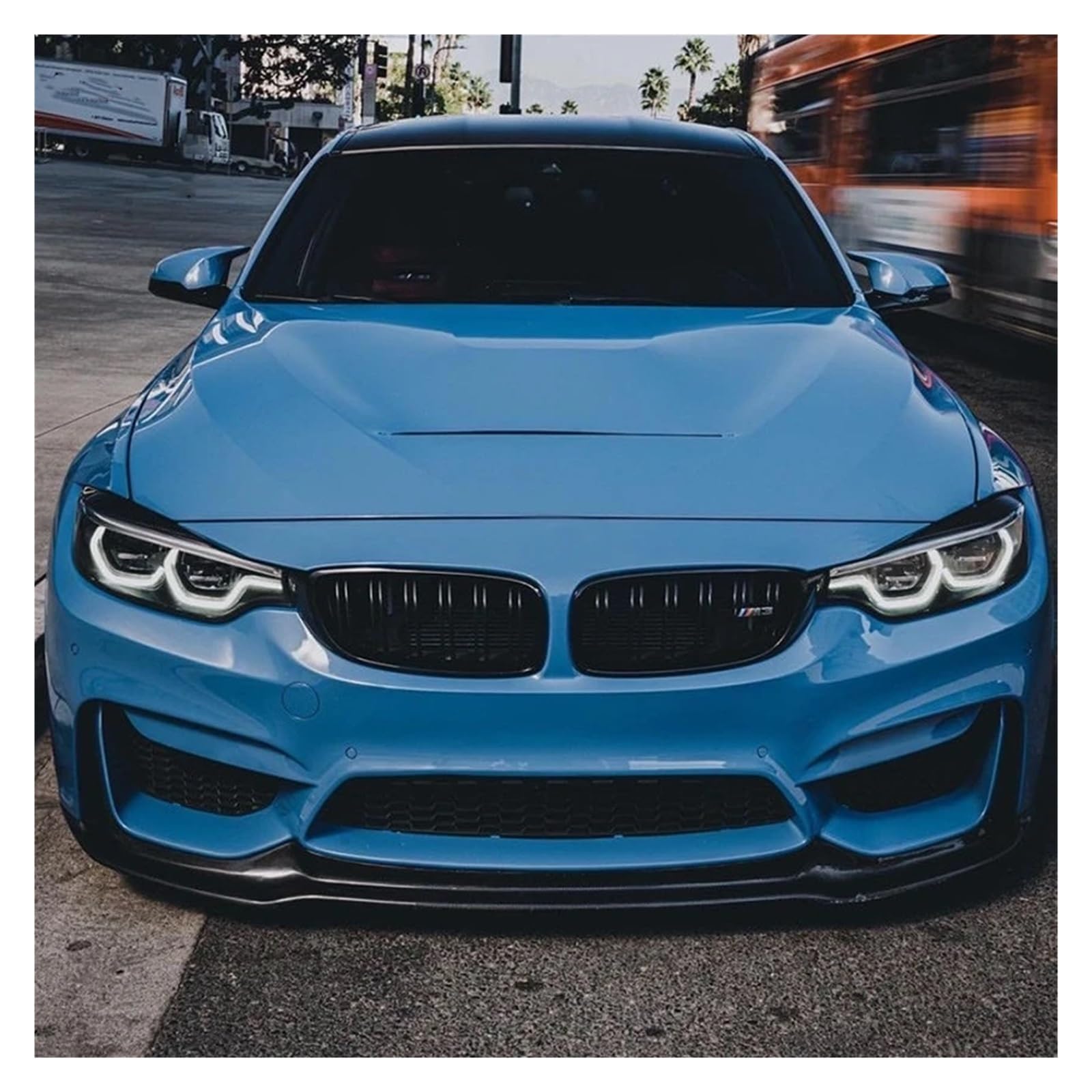 Przedni Zderzak Spoiler Kompatybilny z BMW 3 M3 F80 4 M4 F82 F83 2015-2020