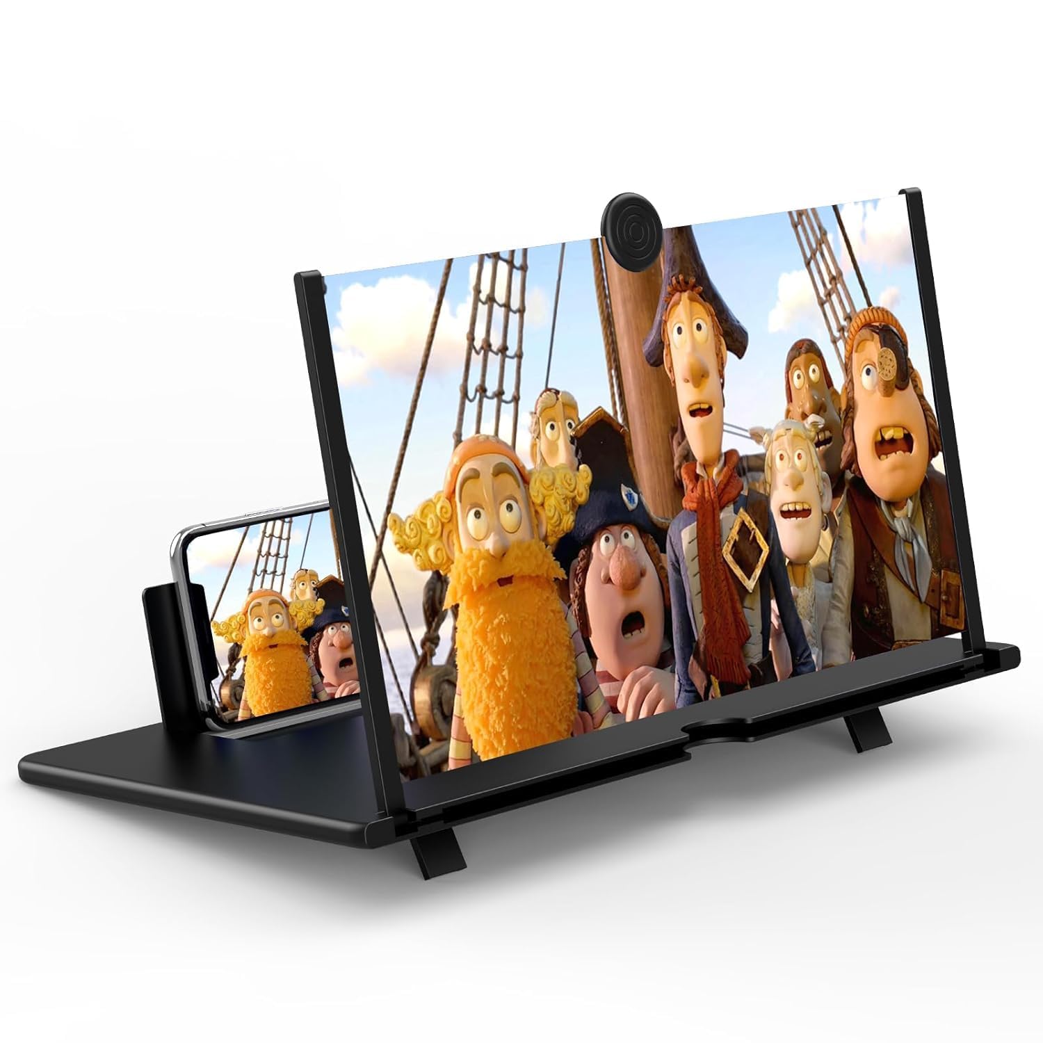 3D HD Screen Magnifier & Phone Holder – Screen Expander and Amplifier for All Smartphones with Eye Protection-image-12
