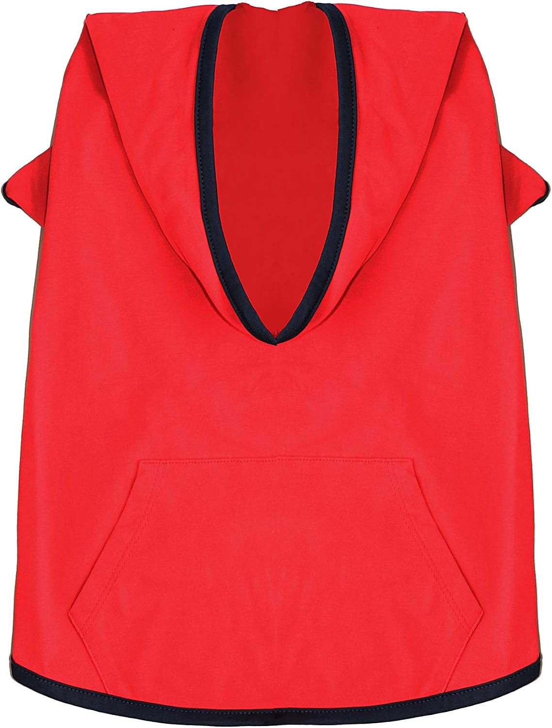 Uvoguepaw Dog Shirts,Blank Cotton Soft Pet T-Shirt,Small Medium Large Clothes for Dogs,Red L