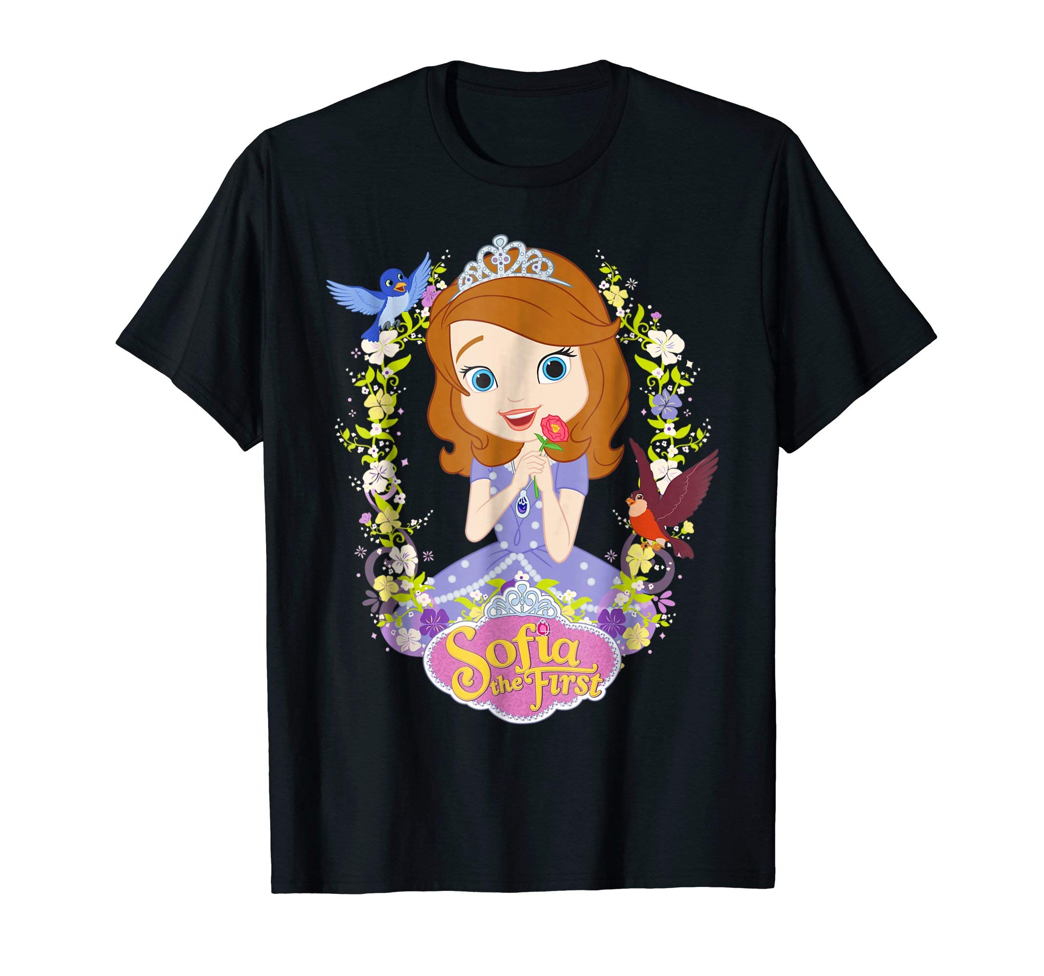 Disney - Sofia the First Sofia Flower Border T-ShirtOEKO-TEX STANDARD 100