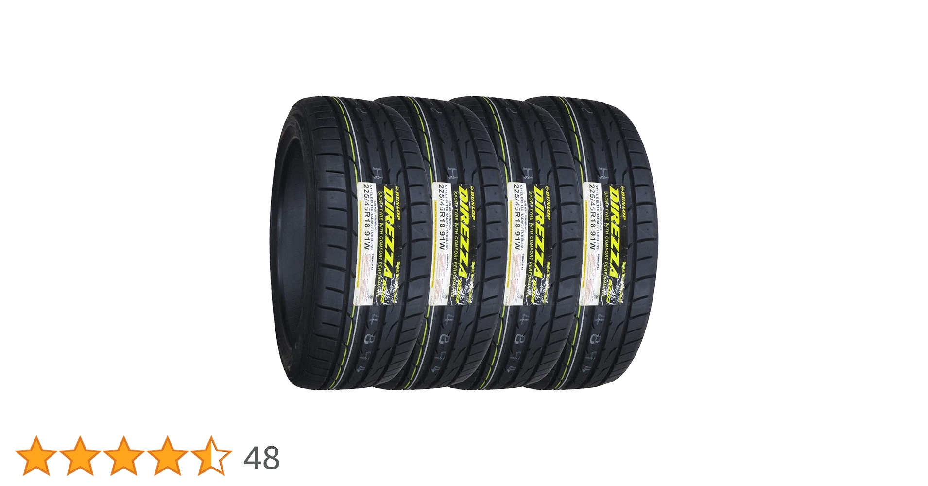 Amazon.co.jp: ダンロップ(DUNLOP) サマータイヤ DIREZZA DZ102