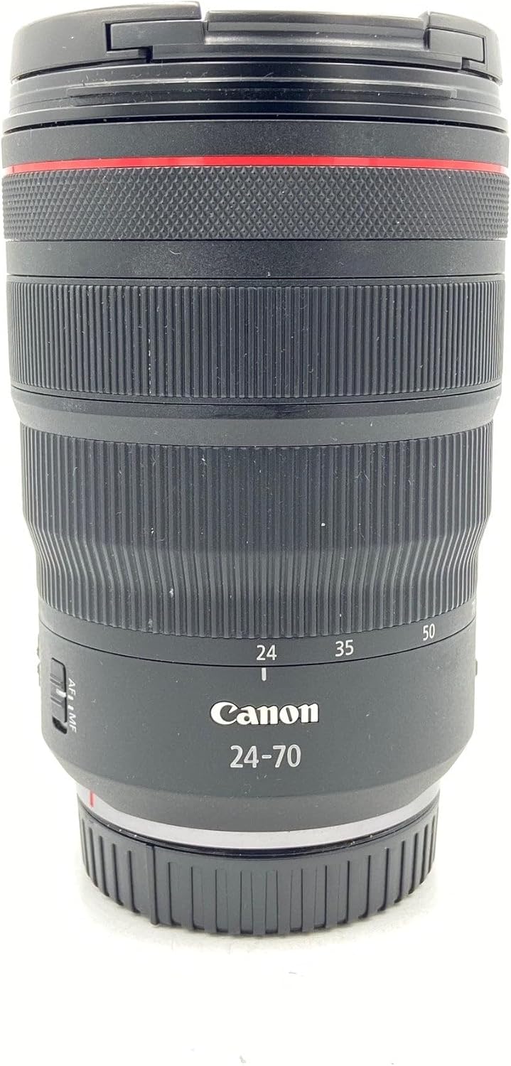Canon RF24-70mm F2.8 L is USM Lens, Standard Zoom Lens, Compatible with EOS R Series Mirrorless Cameras, Black