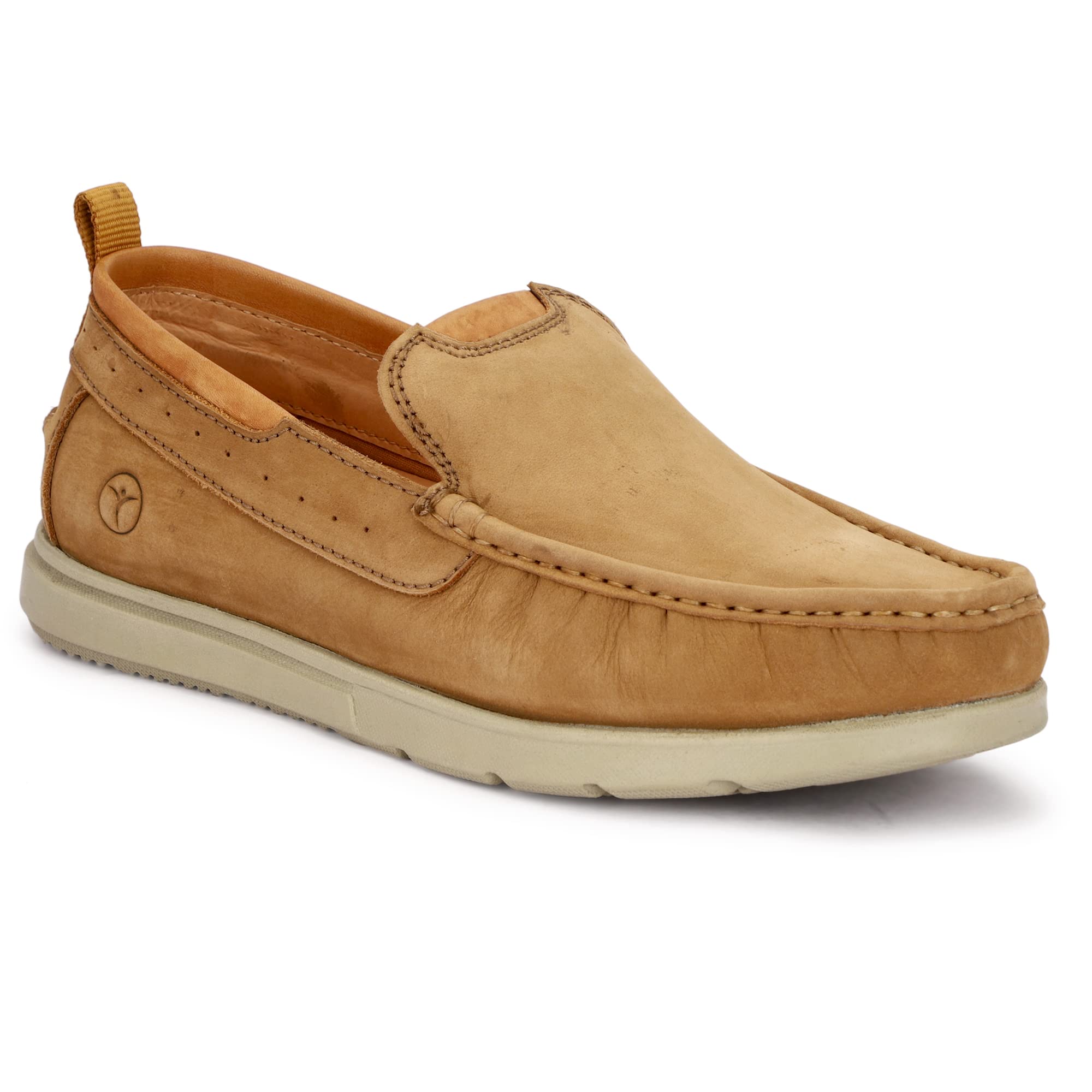 LEFORE Leather & Fabric Casual Shoes Comfortable Slip On for Men (K910CHK-8) (B0BXNPW5TB) Amazon Price History, Amazon Price Tracker
