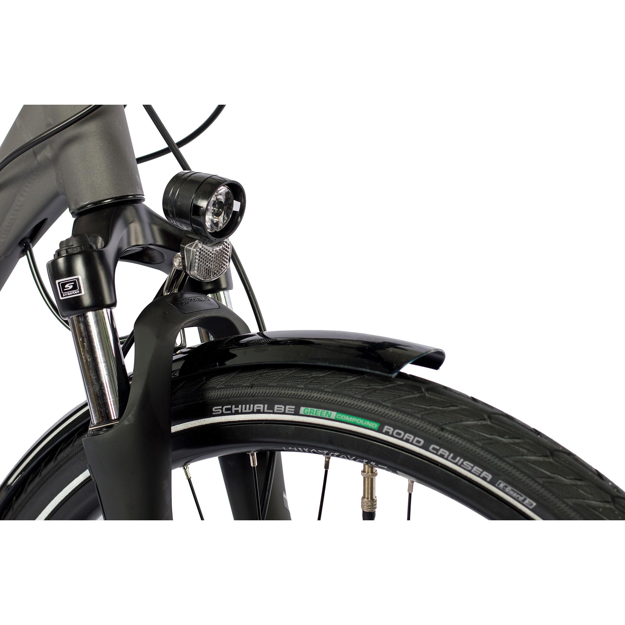 Airtracks Herren Trekking Fahrrad 28 Zoll TR.2835 Trekkingrad 24 Gang Shimano ALIVIO RD-M3100 SGS - Schwarz Matt - Rahmenhöhen 52cm 56cm und 60cm - Modelljahr 2026