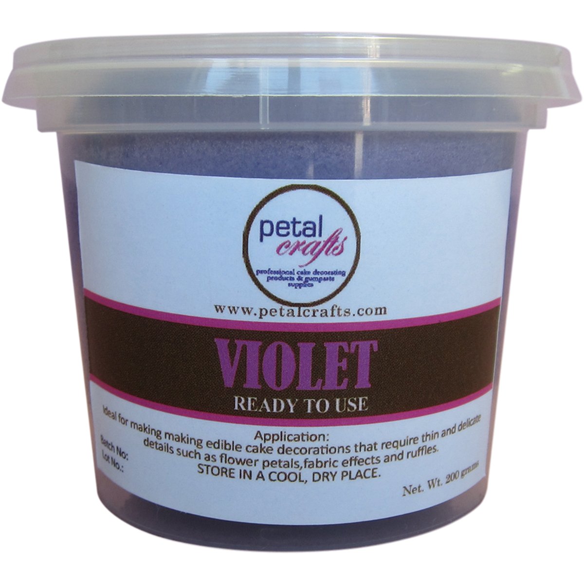 Petal Crafts Platinum Paste, Violet