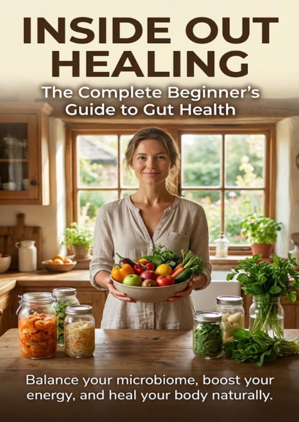 Inside Out Healing: The Complete Beginner’s Guide to Gut Health: Balance your microbiome, boost your energy, and heal your body naturally.