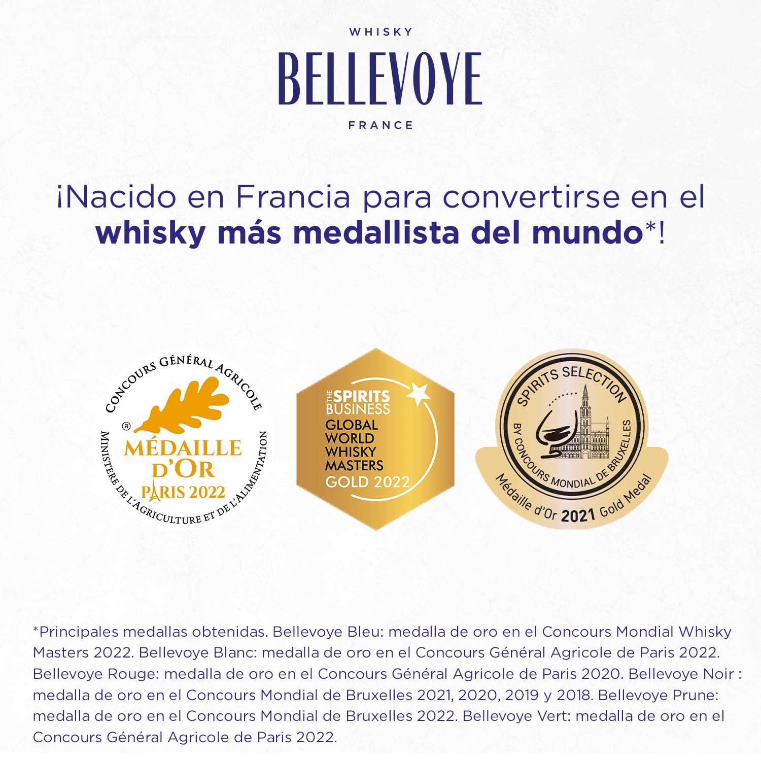 Bellevoye Whisky Blanc - 700 ml
