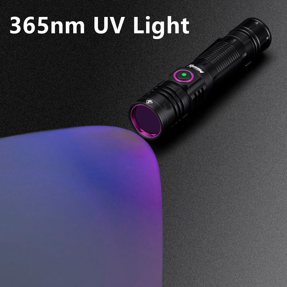 10w usb rechargeable led uv flashlight DARKBEAM 365nm Black Light Ultraviolet Light Woods Lamp this elegant black light flashlight supports up to 80 minutes of continuous use 120W High Power LED Flashlight