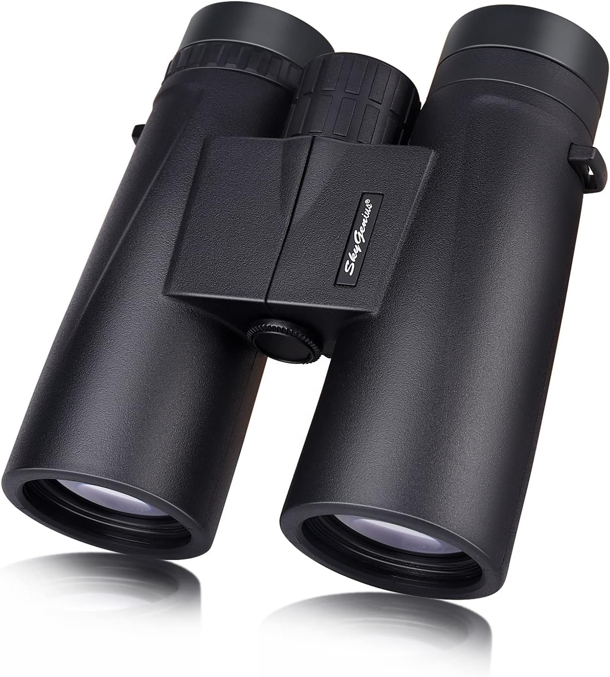 SkyGenius 10x42 Binoculars for Adults, Quick Focus Full-Multi Coated Film Lens, 1.10Ib Lightweight for Bird Watching Hunting Outdoor Activities