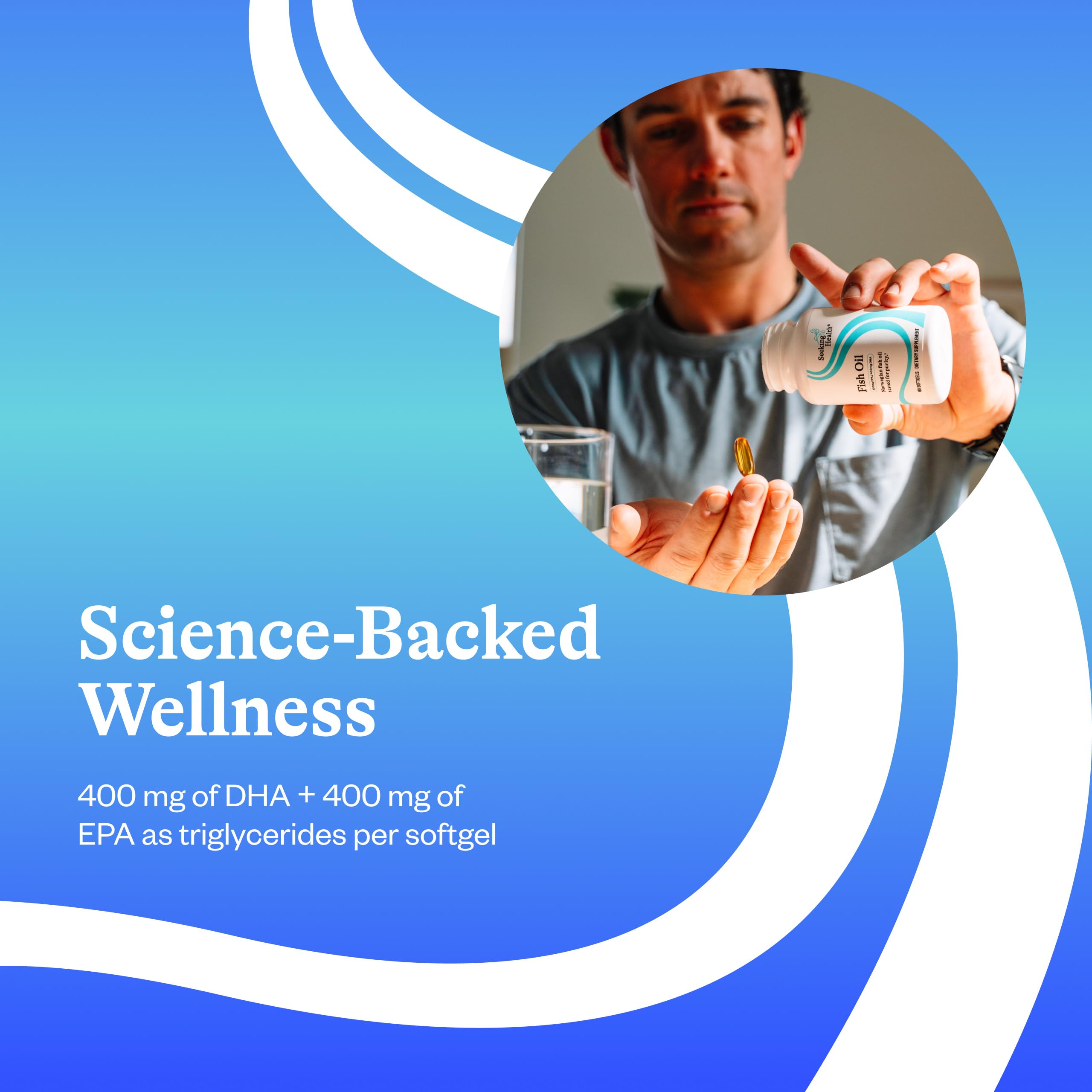 Seeking Health Burp Free Optimal Fish Oil w/ Lipase - 60 Softgels — Amazon image 4
