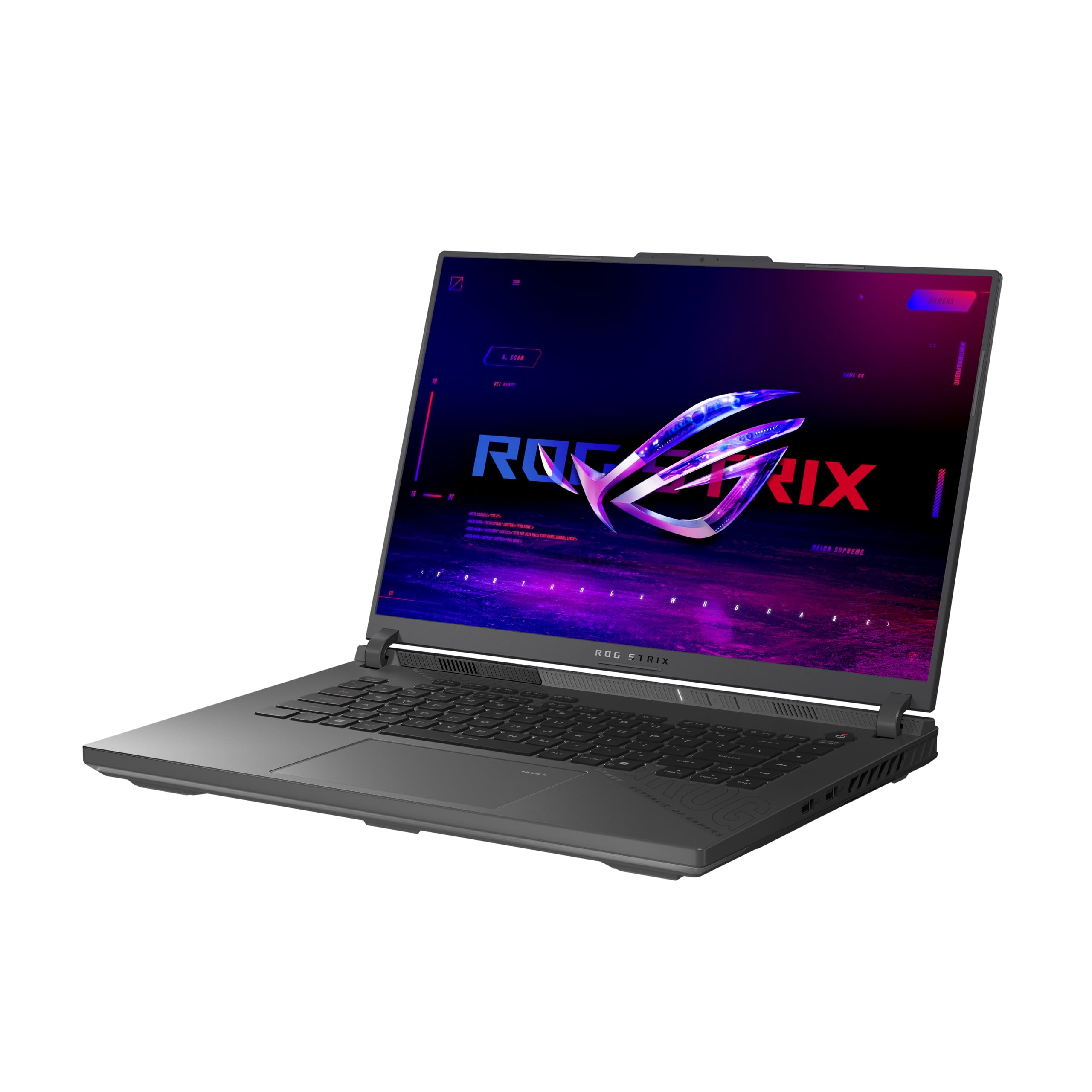 ASUS ROG Strix G16 G614PM-S5004W laptop gamingowy | 16" | AMD Ryzen 9 8940HX | 16GB RAM | 1 TB SSD | NVIDIA GeForce RTX 5060 | Windows OS | Klawiatura QWERTY