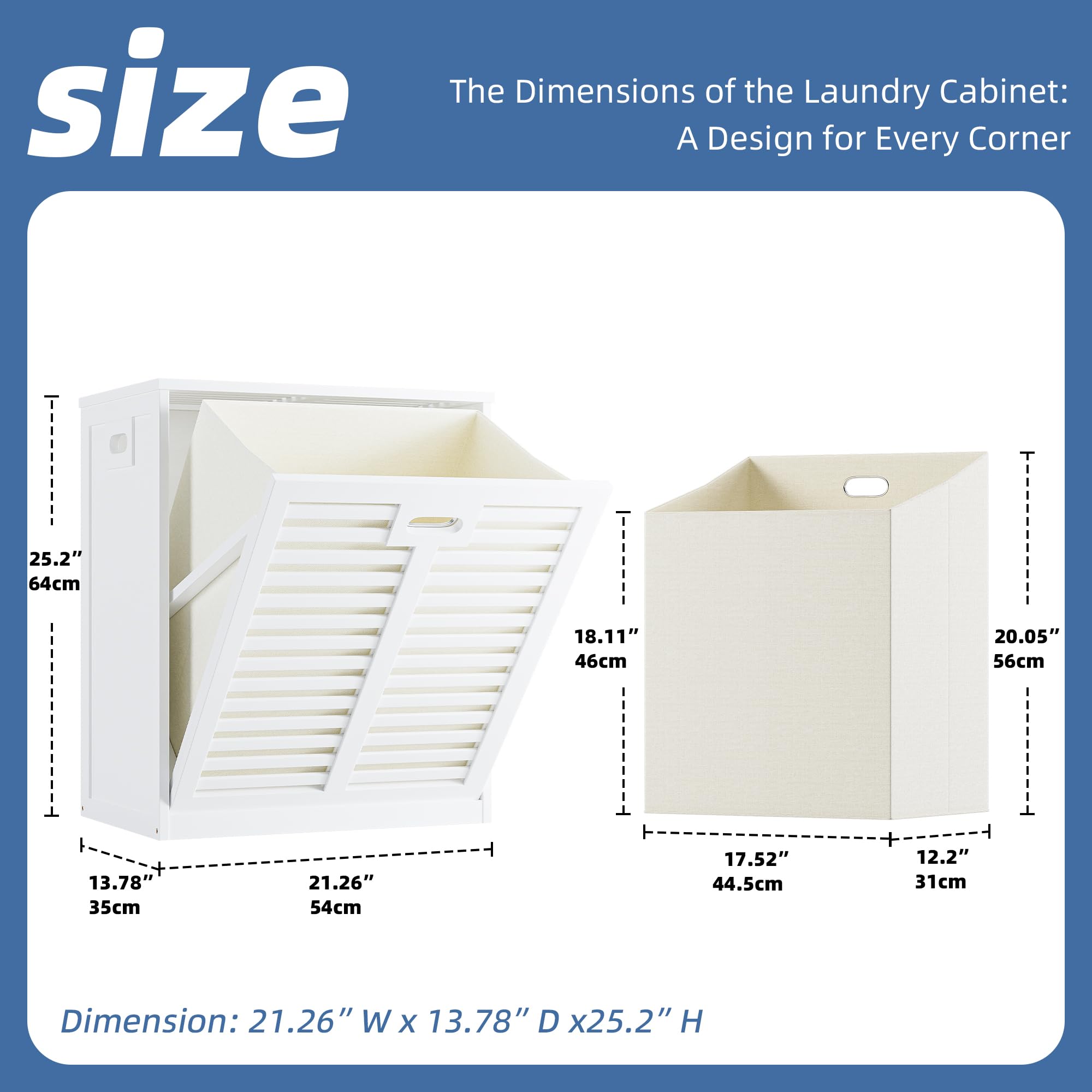 Kantel De Wasmand Uit, Verborgen Wasmand Kast Met Opbergplanken Met Uitneembare Wasmand, Hoge Badkamer Opbergrek Voor Slaapkamer, Wasruimte(4-Tier,40cm