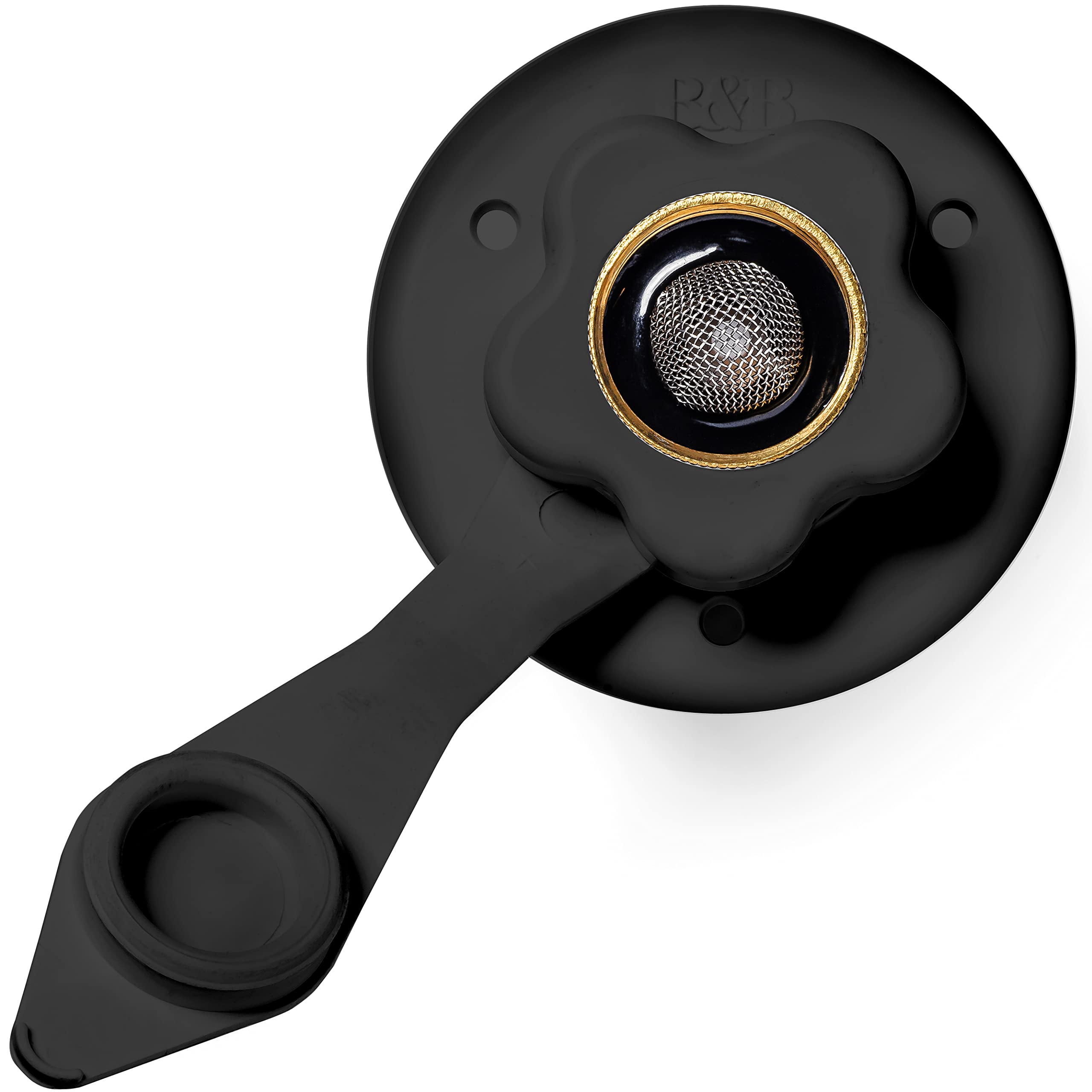 RV Water Inlet Connection. RV City Water Inlet with Check Valve. RV Water Fill Inlet. RV Water Hose Connector, City Water Fill RV. Water Hose Flange. City Water Hookup for Camper (Black).