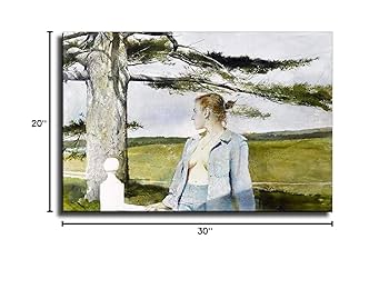 Amazon.com: Andrew Wyeth Famous Paintings Only Child Canvas