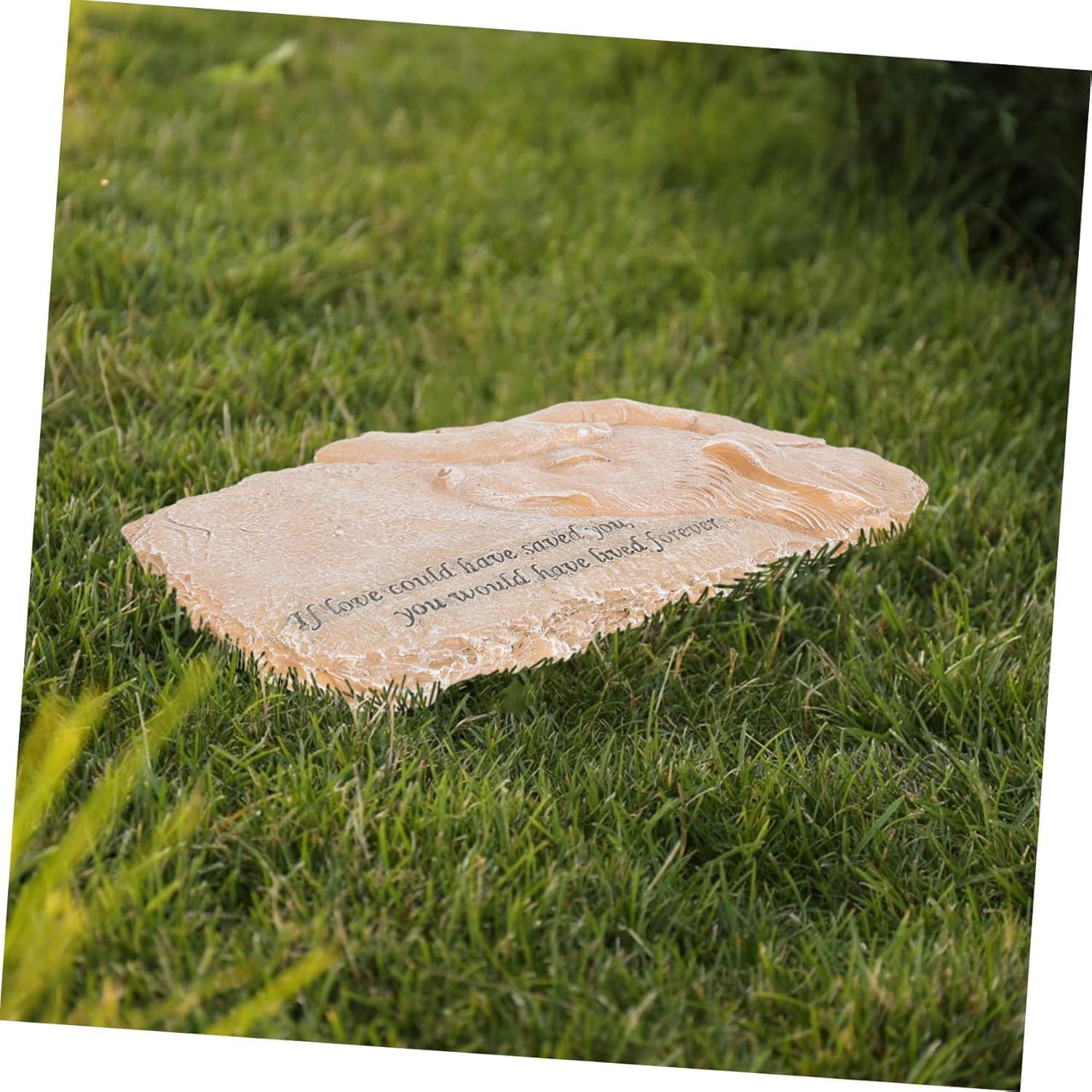 Garden Resin Creative Angel Pet Tombstone Memorial Stone Decoration