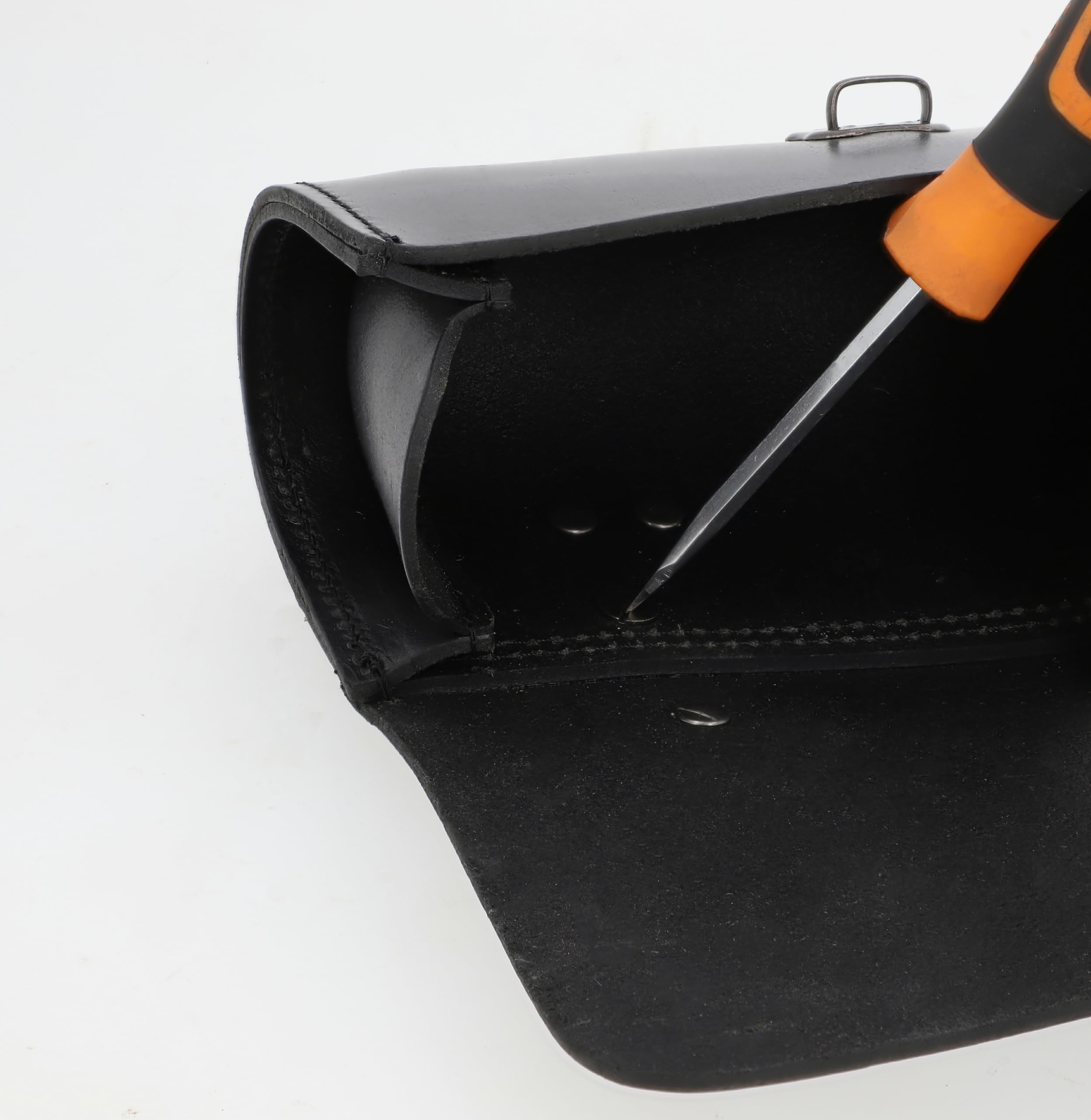 Gusti borsa bici in pelle - Raymond P. Bisaccia Vintage per sella Brooks antifurto Nera