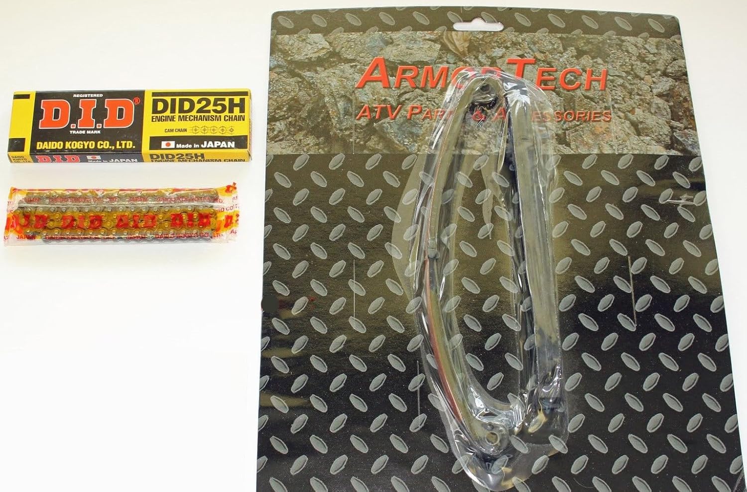 Cam Chain Tensioner Arm +Guide +Timing Cam Chain Kit for the Honda ATC 200S 200X 200M