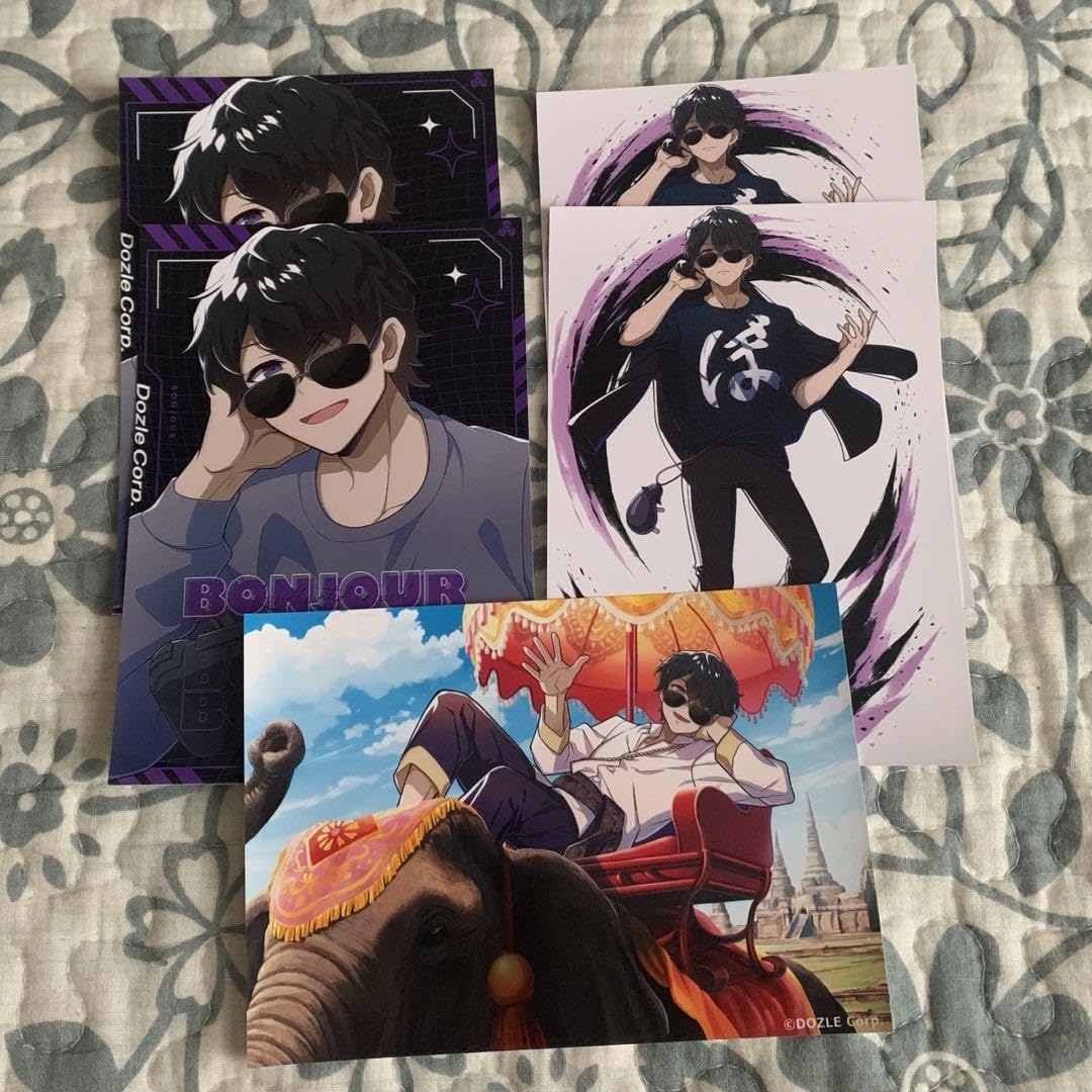 Amazon.co.jp: 5枚セット ドズル社 ファミマ ブロマイド ぼんじゅうる