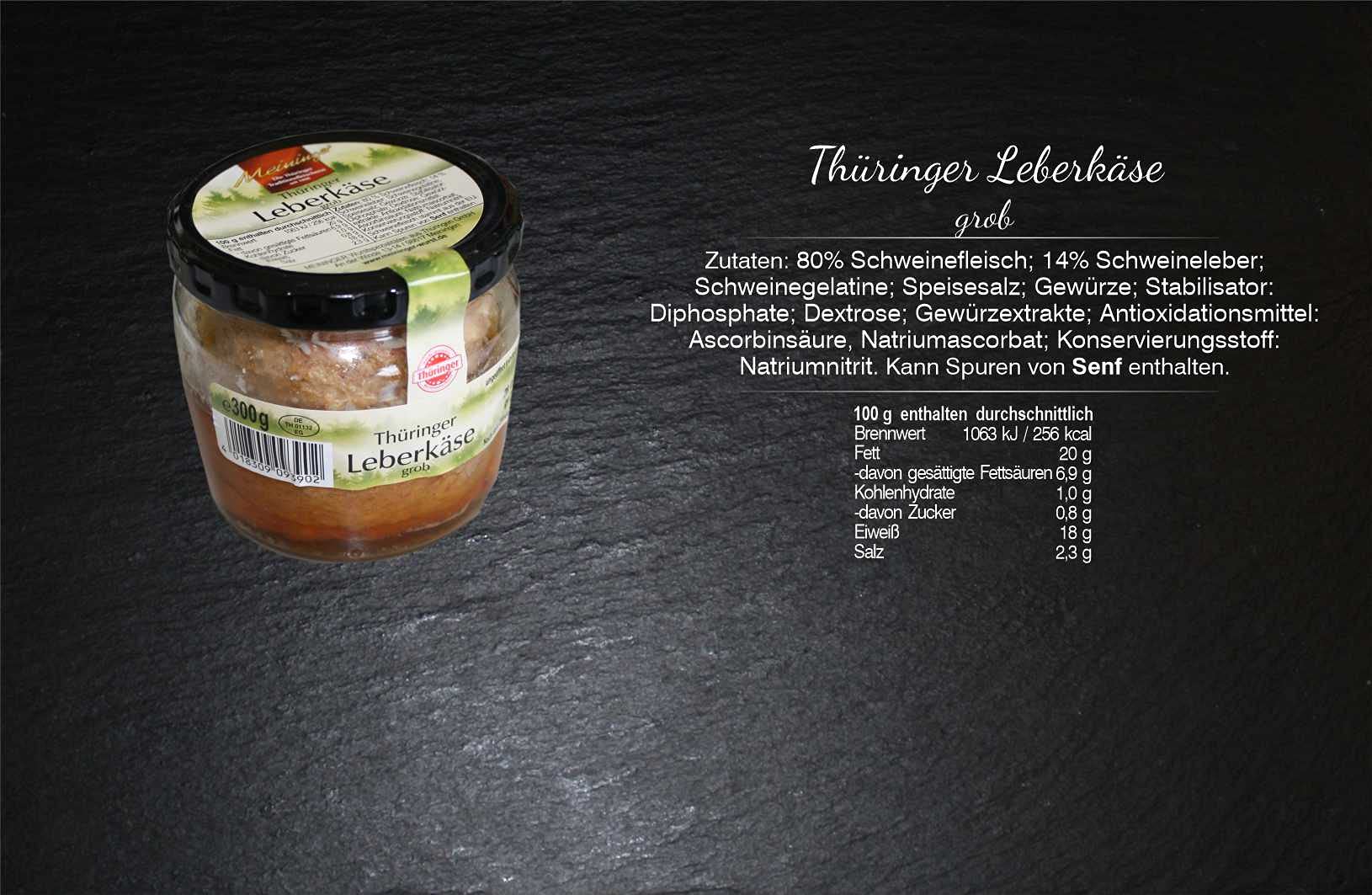 Wurst aus Thüringen I Sortiment Meininger Brotzeit I Wurst aus Traditionsfleischerei I 6 Sorten